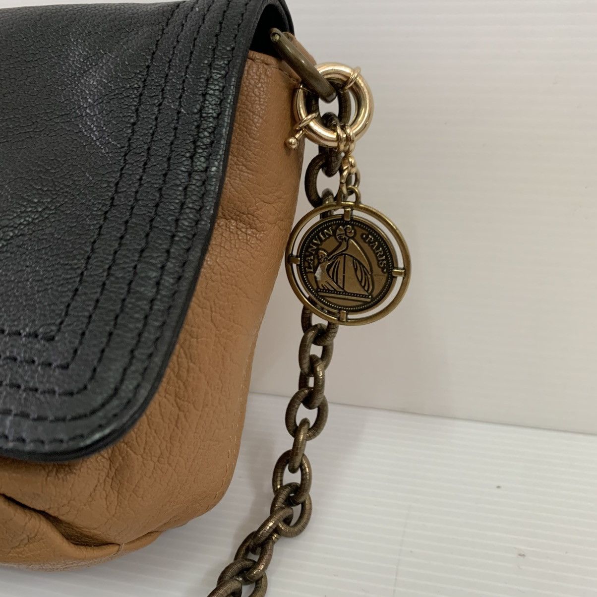 Lanvin 💥‼️FAST SALE‼️💥Authentic Lanvin Paris Leather Shoulder Bag Size ONE SIZE - 7 Thumbnail