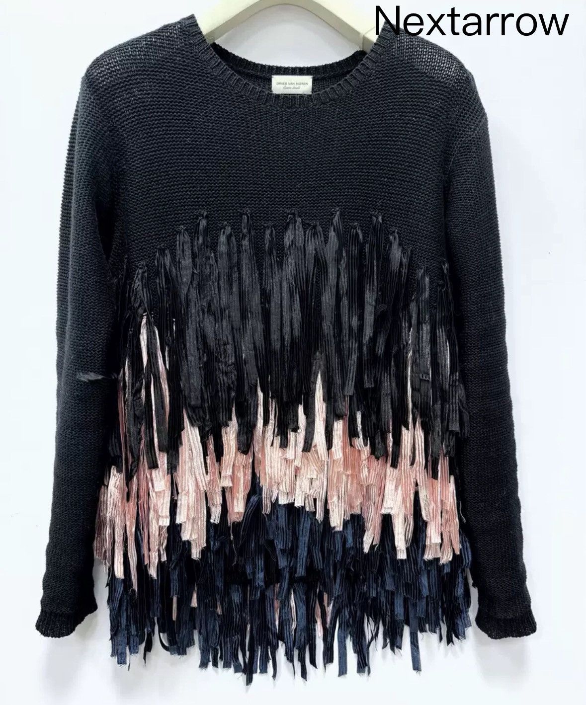 Dries Van Noten Dries van noten Ribbon sweater 2412-Nextarrow Size US XS / EU 42 / 0 - 1 Thumbnail