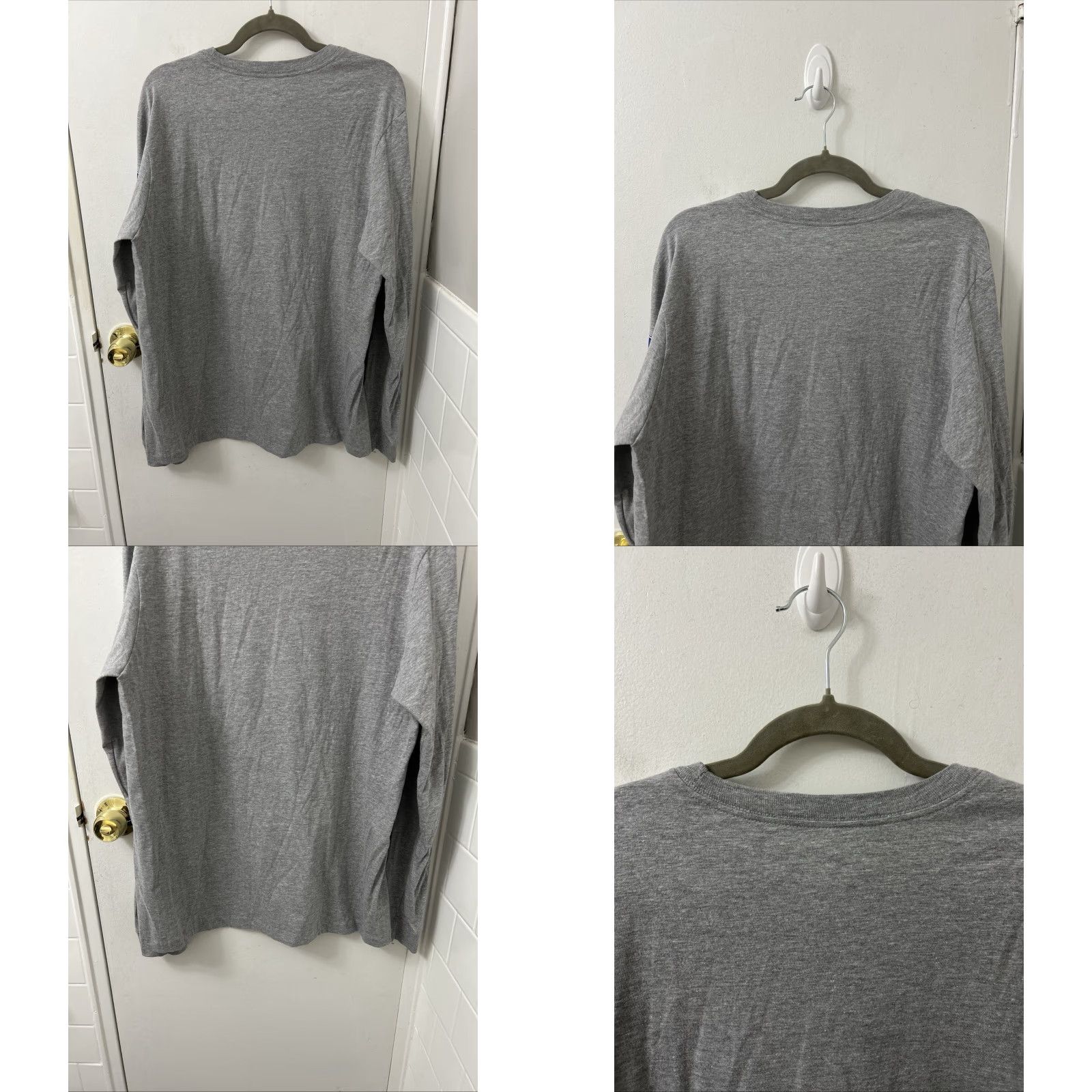 Nike Nike Kentucky Wildcats Shirt Mens L Gray L/S Crew Neck UK Swoosh Logo NWT College Football Basketball Size US L / EU 52-54 / 3 - 8 Thumbnail