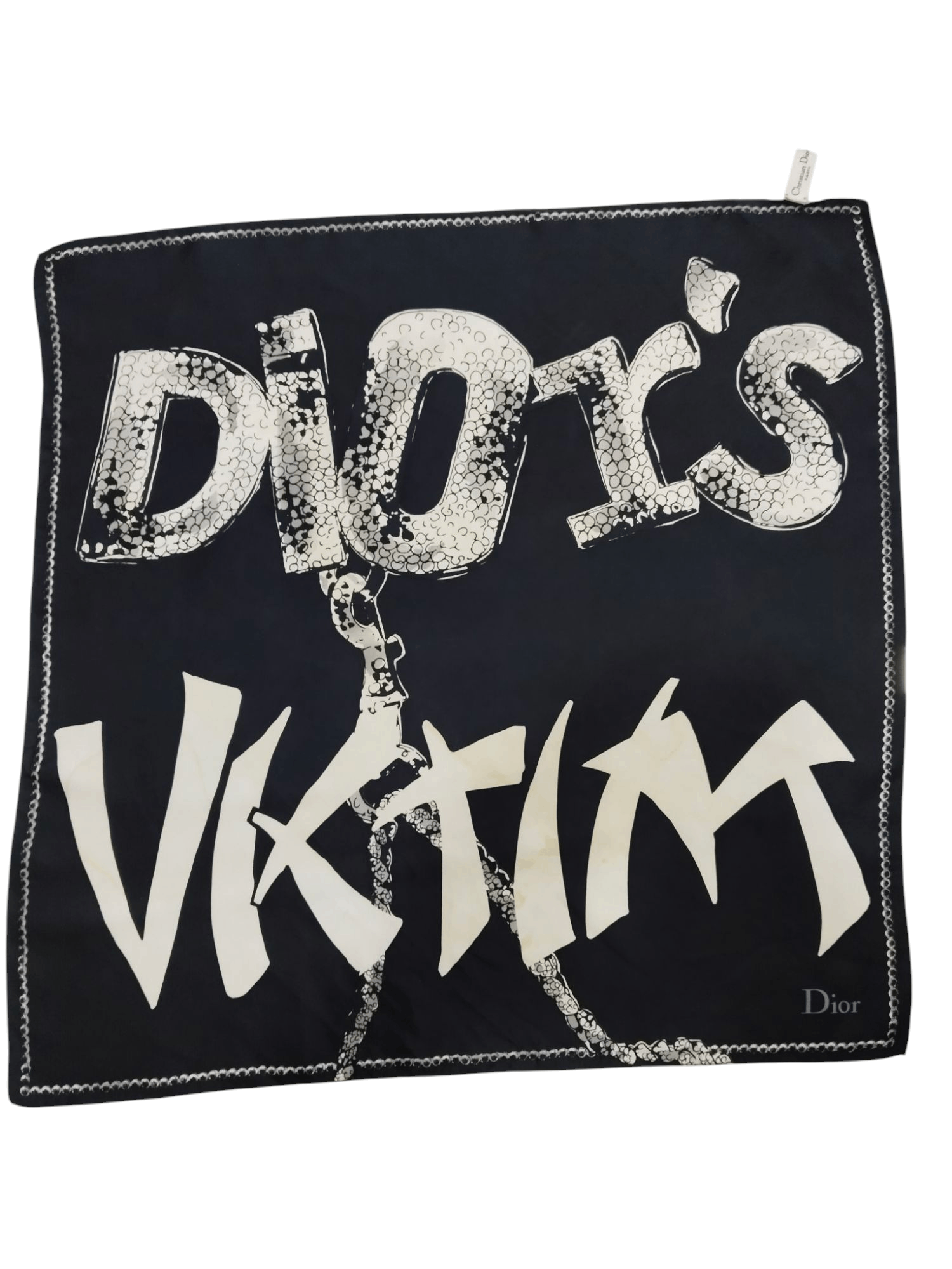 Christian Dior Monsieur × Dior × Vintage Dior Silk Scarf Made in Italy Size ONE SIZE - 1 Thumbnail