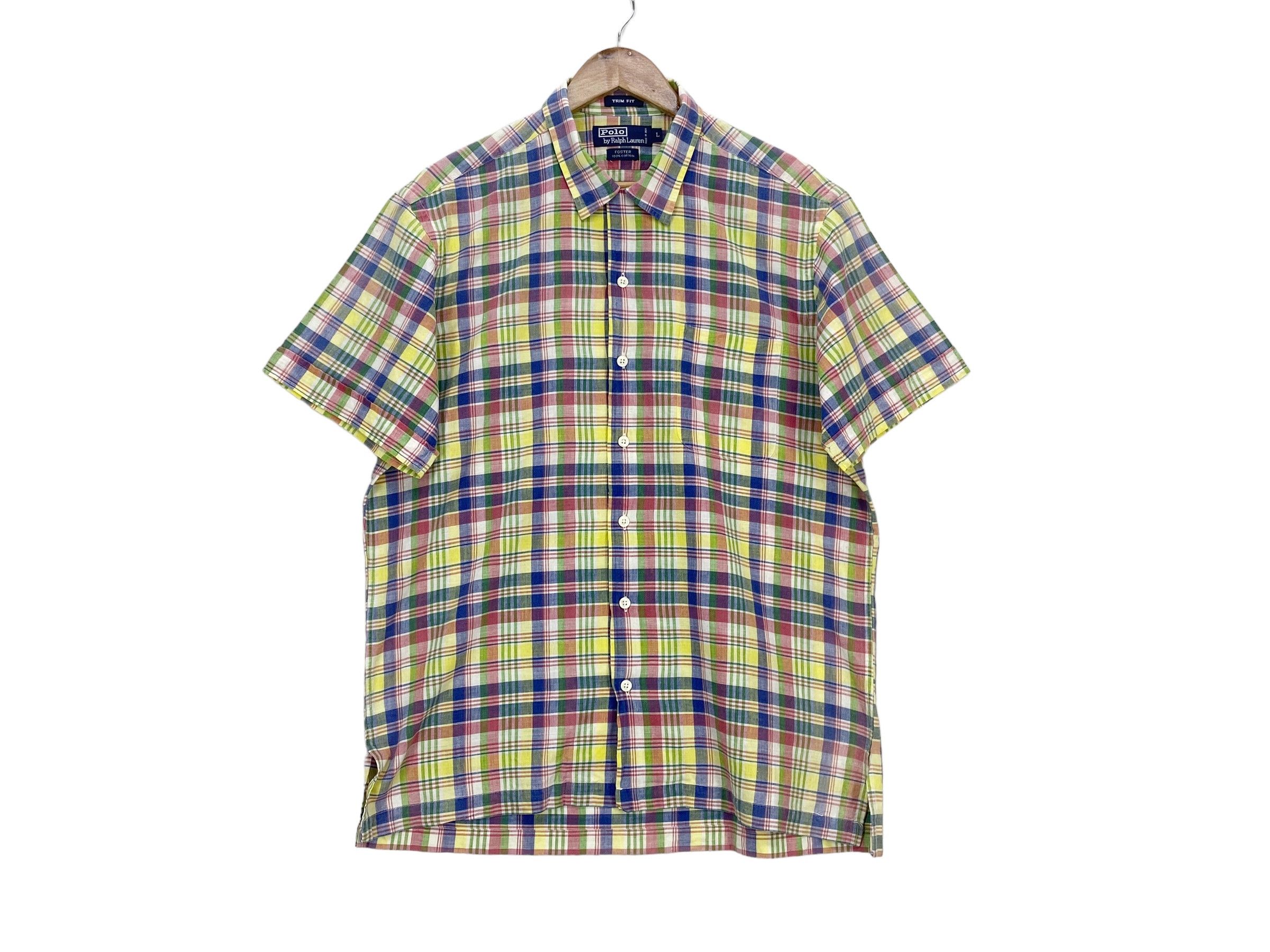 Polo Ralph Lauren × Vintage Polo Ralph Lauren Check Shirt Size US S / EU 44-46 / 1 - 2 Thumbnail