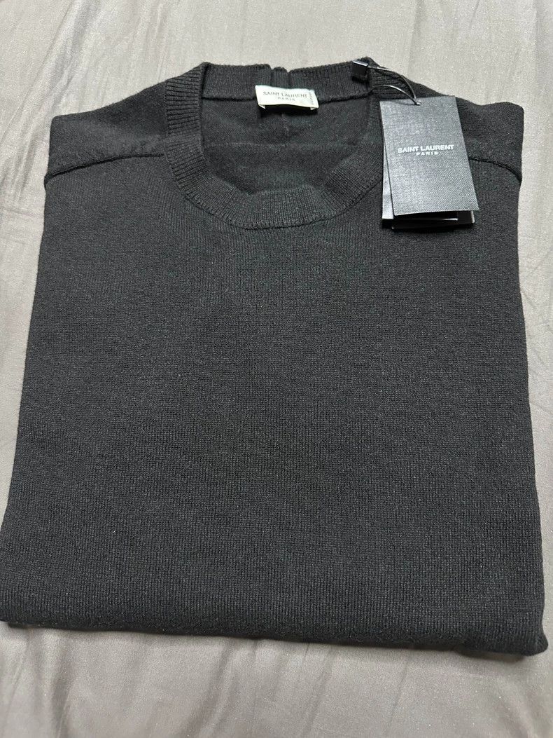 Saint Laurent Paris Saint Laurent Paris black sweater Size US XXL / EU 58 / 5 - 3 Thumbnail