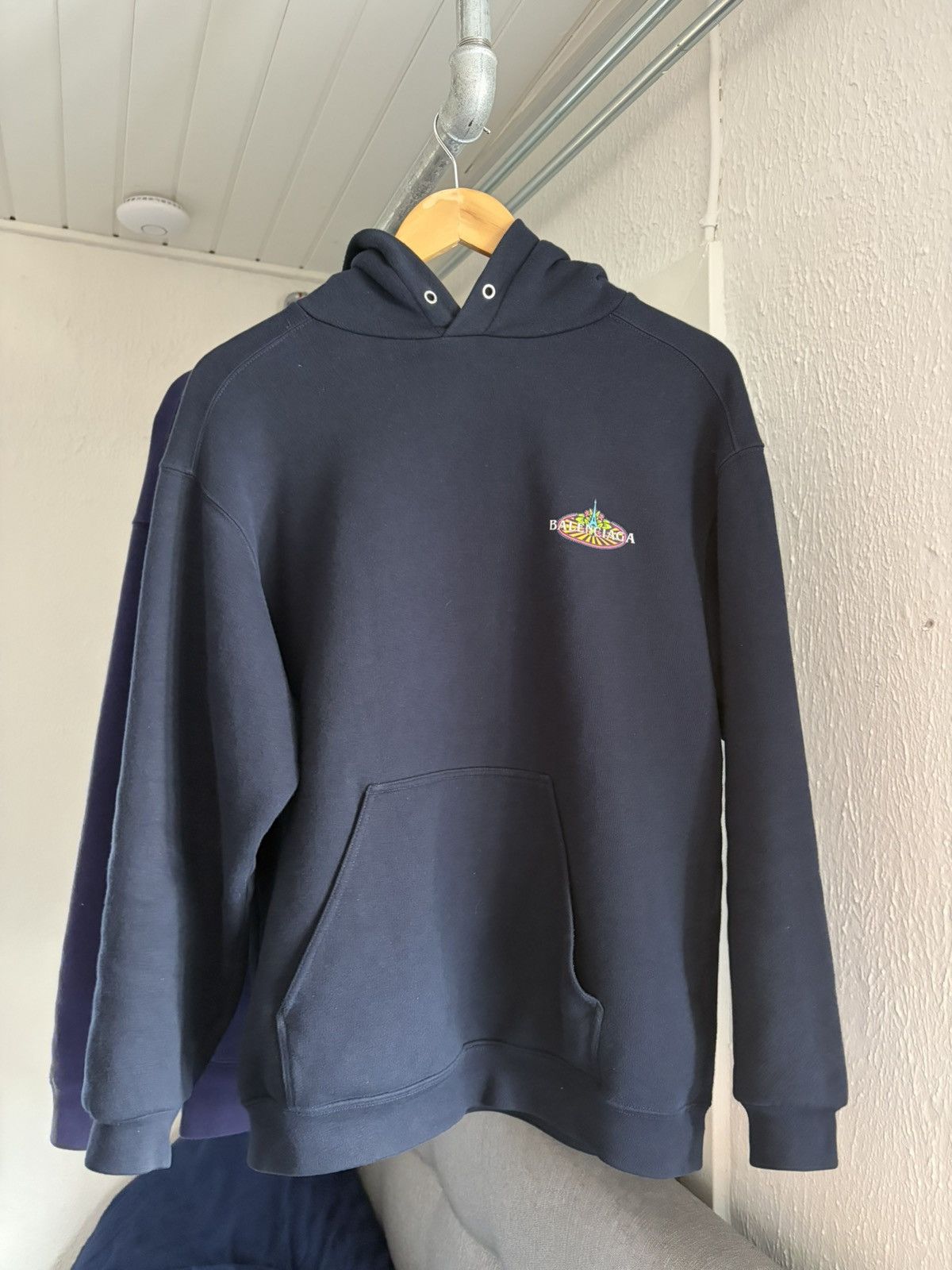 Balenciaga Balenciaga “Bonjour” Hoodie Size US XXS / EU 40 - 1 Thumbnail