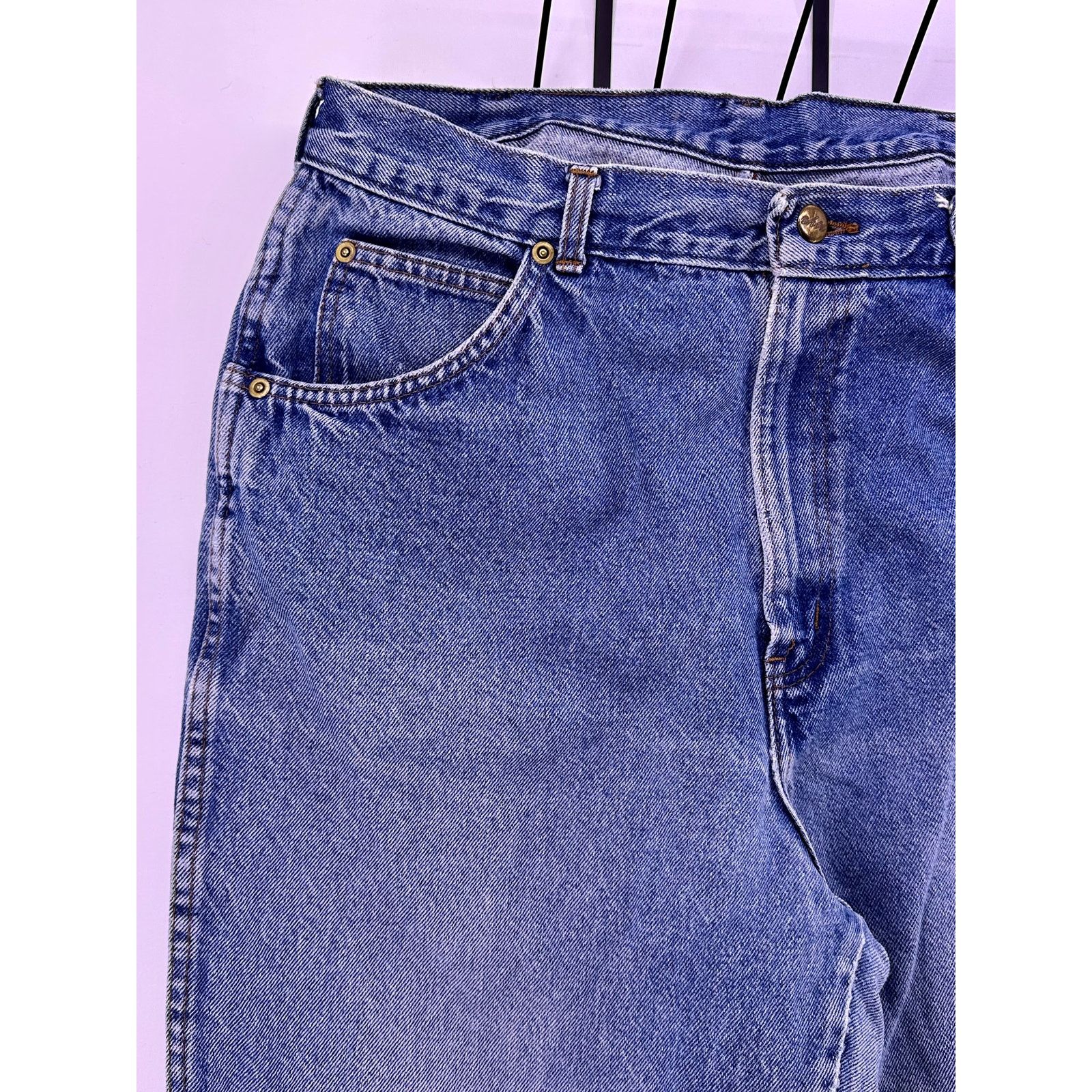 Chic & Mode Vintage 80’s Womens Size 34 Chic Jeans High Waist Made USA Size 34" / US 12 / IT 48 - 7 Thumbnail