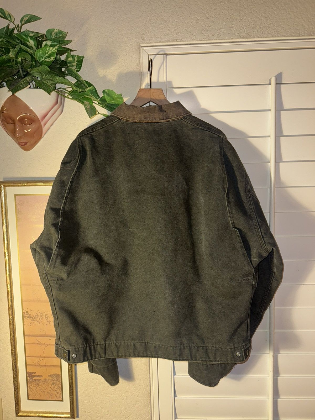 Carhartt J97 MOS Detroit Blanket Lined Green Jacket XXL.