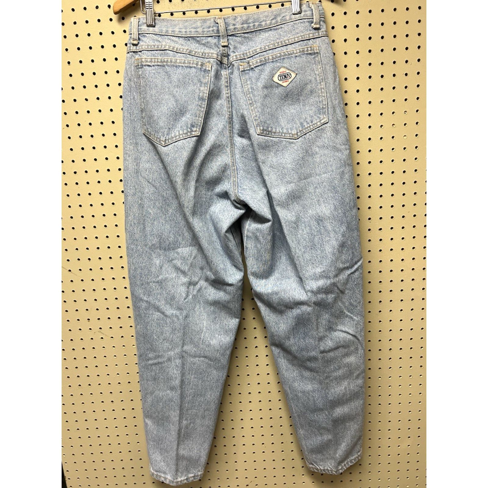 Vintage VINTAGE ZENA Jeans Denim High Waist Light Wash 1990s 16 Womens Blue 90s Western Mom Fit Regular Size 16 Button Zip Pocket Size 38" / US 16 / IT 52 - 2 Thumbnail