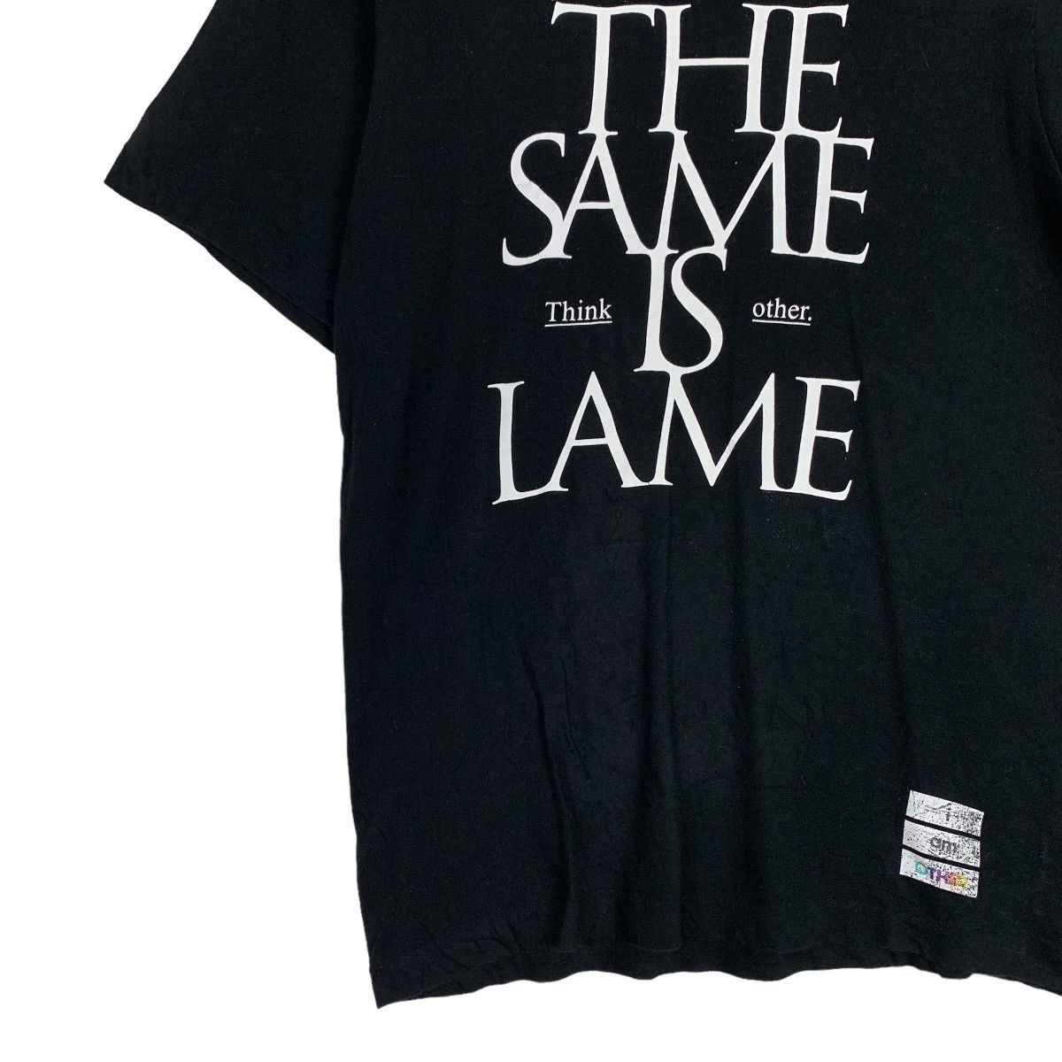 Uniqlo PHARREL WILLIAM THE SAME IS LAME TEES #0322-C14 Size US M / EU 48-50 / 2 - 4 Thumbnail