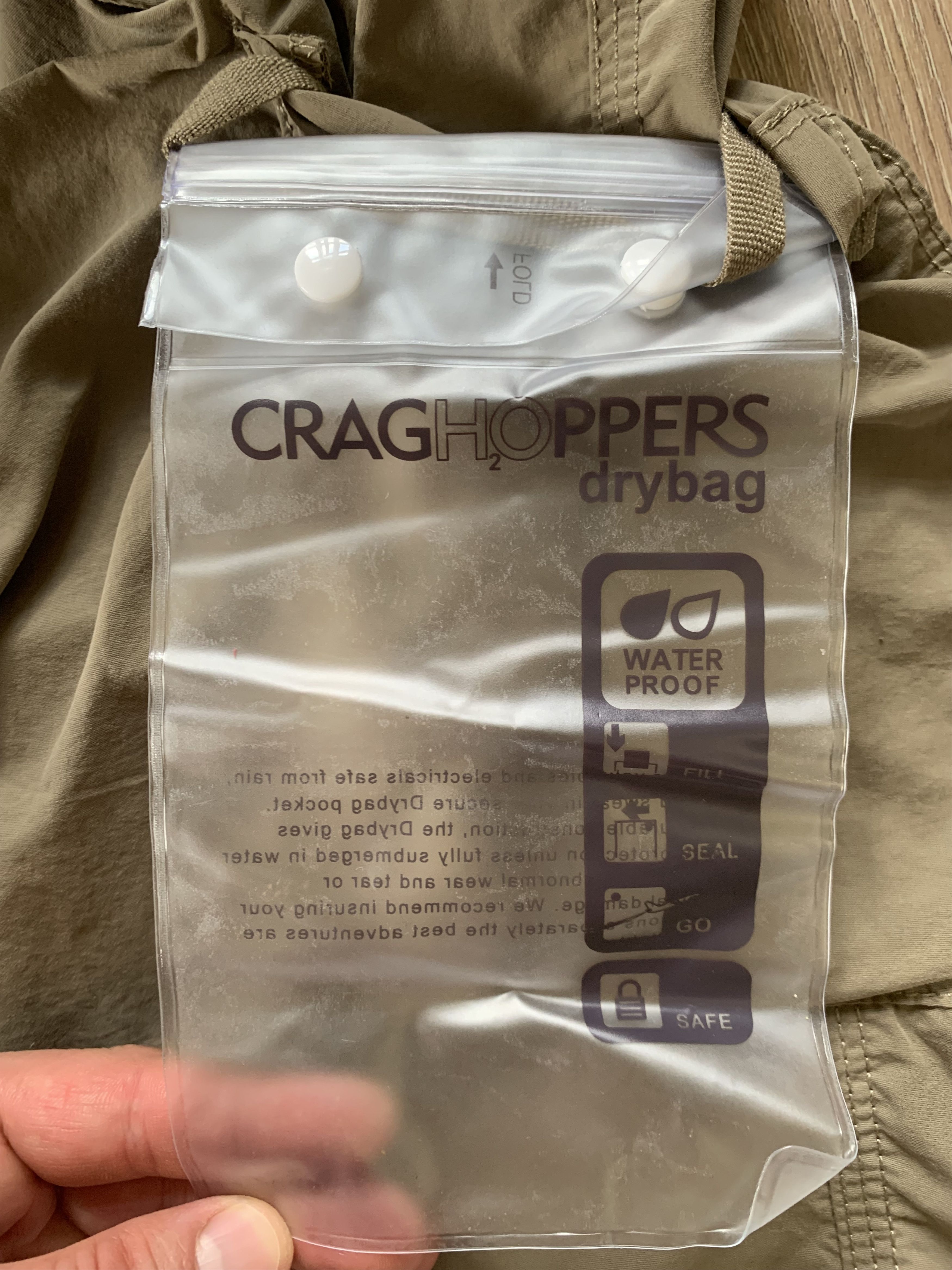 Other Craghoppers Mens NosiLife Treking Cargo Shorts Size US 36 / EU 52 - 8 Thumbnail
