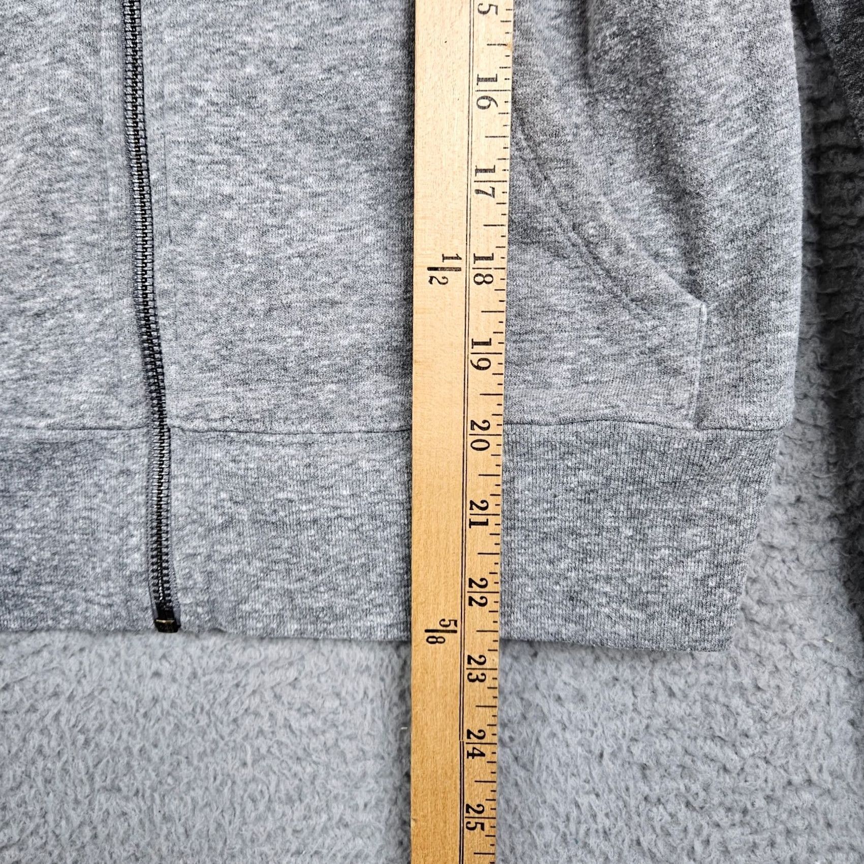Madewell Madewell Women’s Hoodie XS Gray Cardigan Fleece Logo Style All Seasons Vintage: No Size XS / US 0-2 / IT 36-38 - 5 Thumbnail