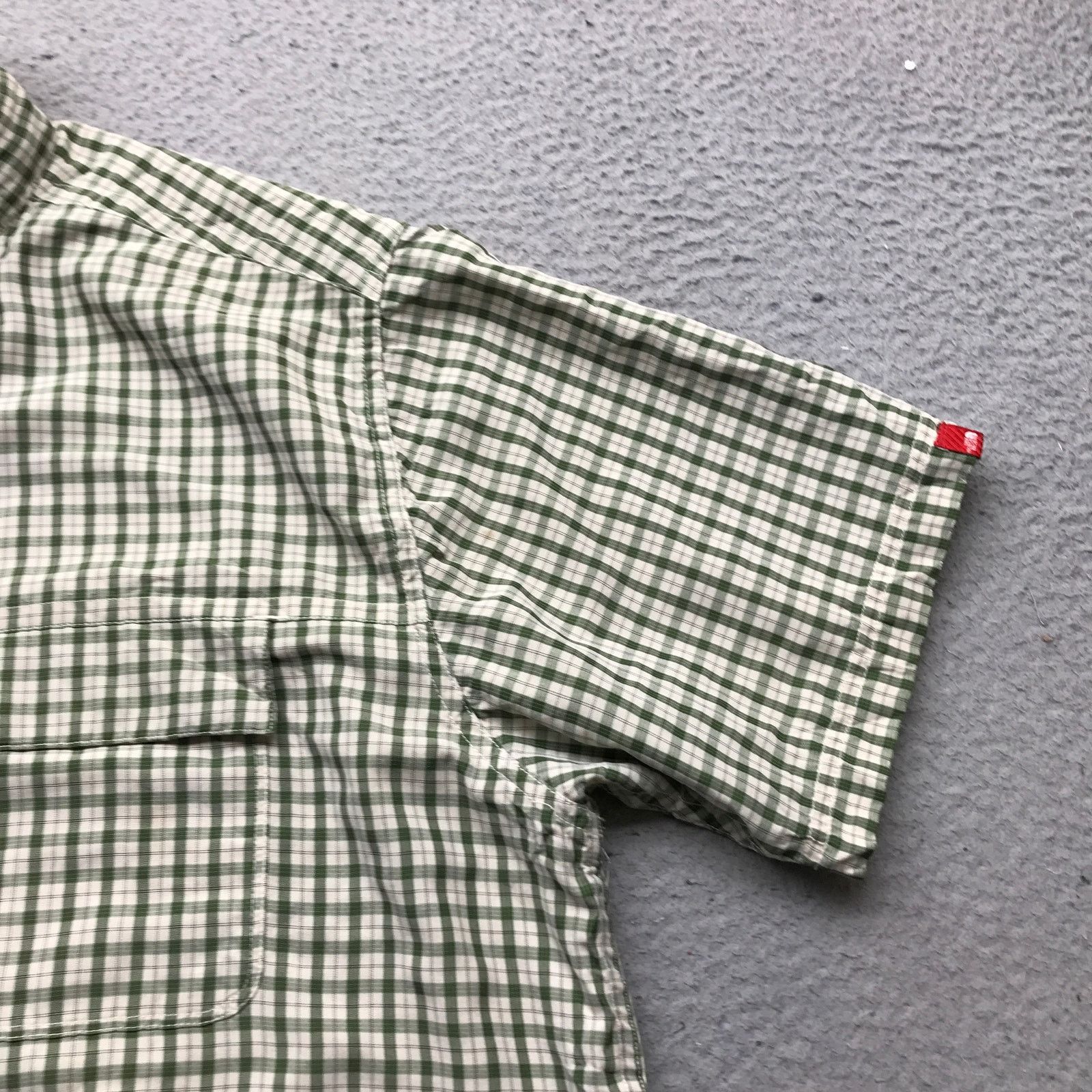 The North Face The North Face Mesh Crimmel Hiking Shirt Mens XL Plaid Green Size US XL / EU 56 / 4 - 7 Thumbnail