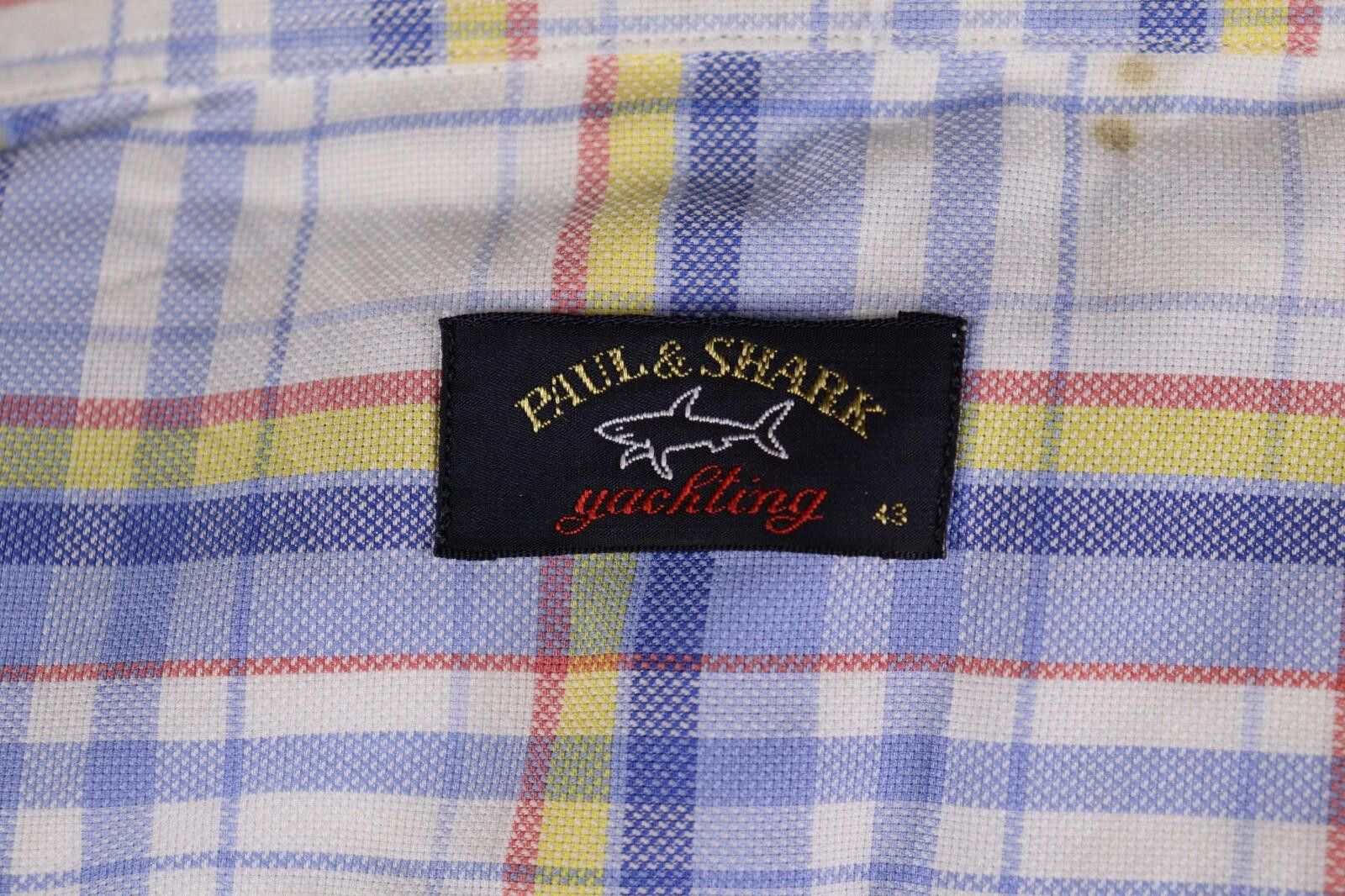 Paul & Shark Paul & Shark Yachting Multicolor Check Shirt Size 43 Size US M / EU 48-50 / 2 - 9 Thumbnail