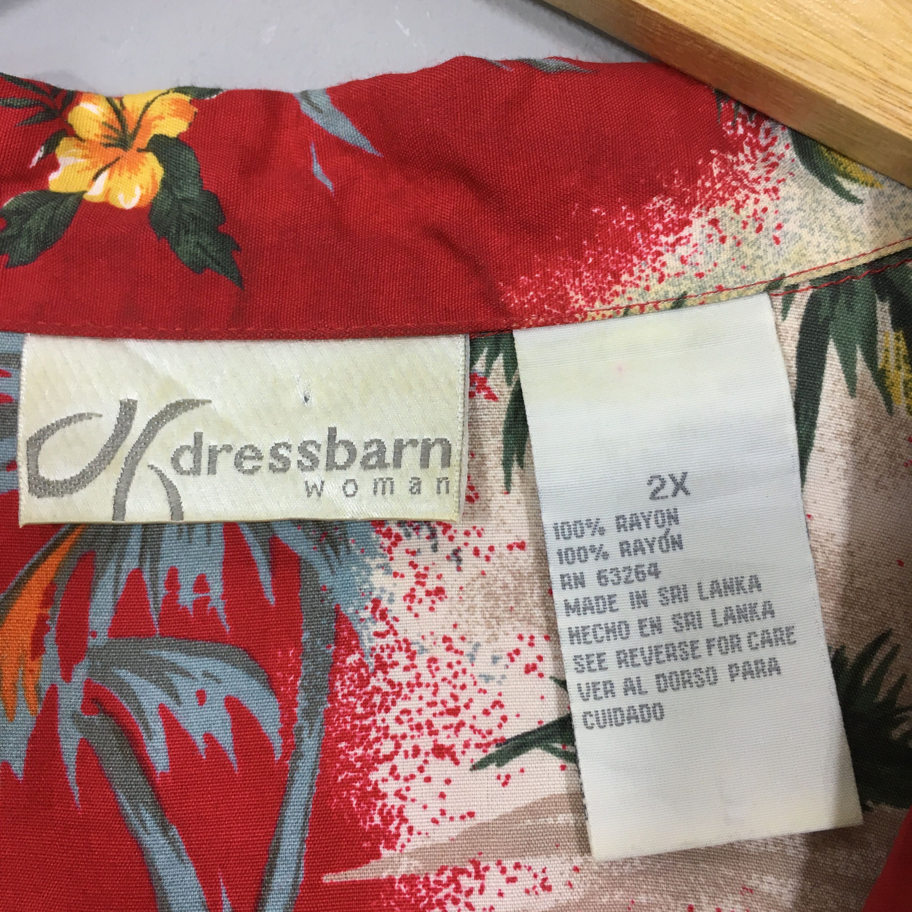 Vintage Vintage 90s Aloha Summer Hawaiian Rayon Shirt XXLarge Size XXL / US 16-18 / IT 52-54 - 5 Thumbnail