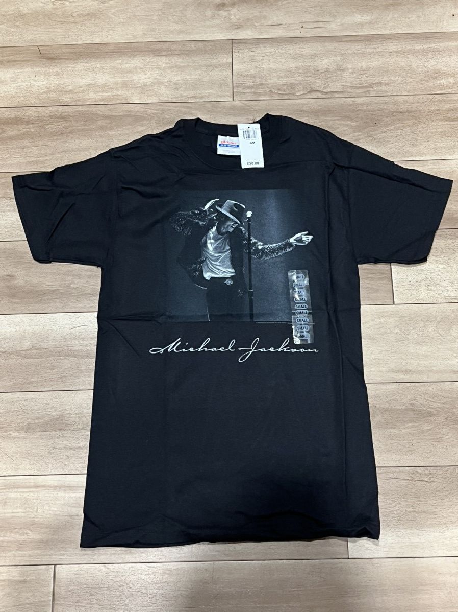 Hanes × Vintage Vintage Michael Jackson Hanes T-shirt Size US S / EU 44-46 / 1 - 1 Thumbnail