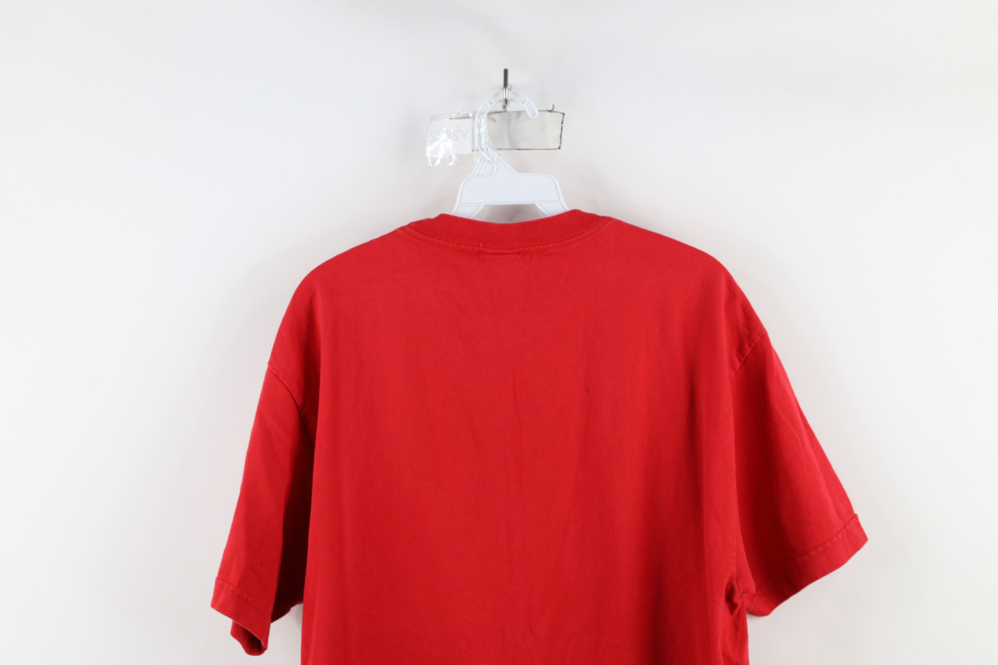 Element × Vintage Vintage 90s Y2K Element Skateboards T-Shirt Red Cotton Size US L / EU 52-54 / 3 - 12 Thumbnail