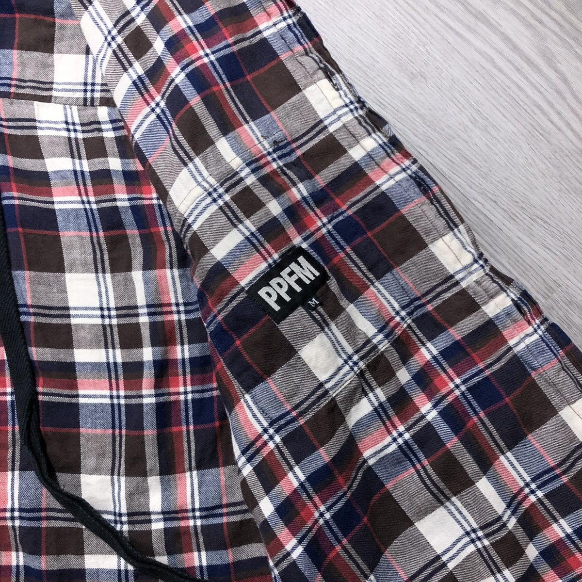 PPFM 2000s PPFM The Dessert Fox Flanel Button Up Shirt Hoodie Size US M / EU 48-50 / 2 - 14 Thumbnail