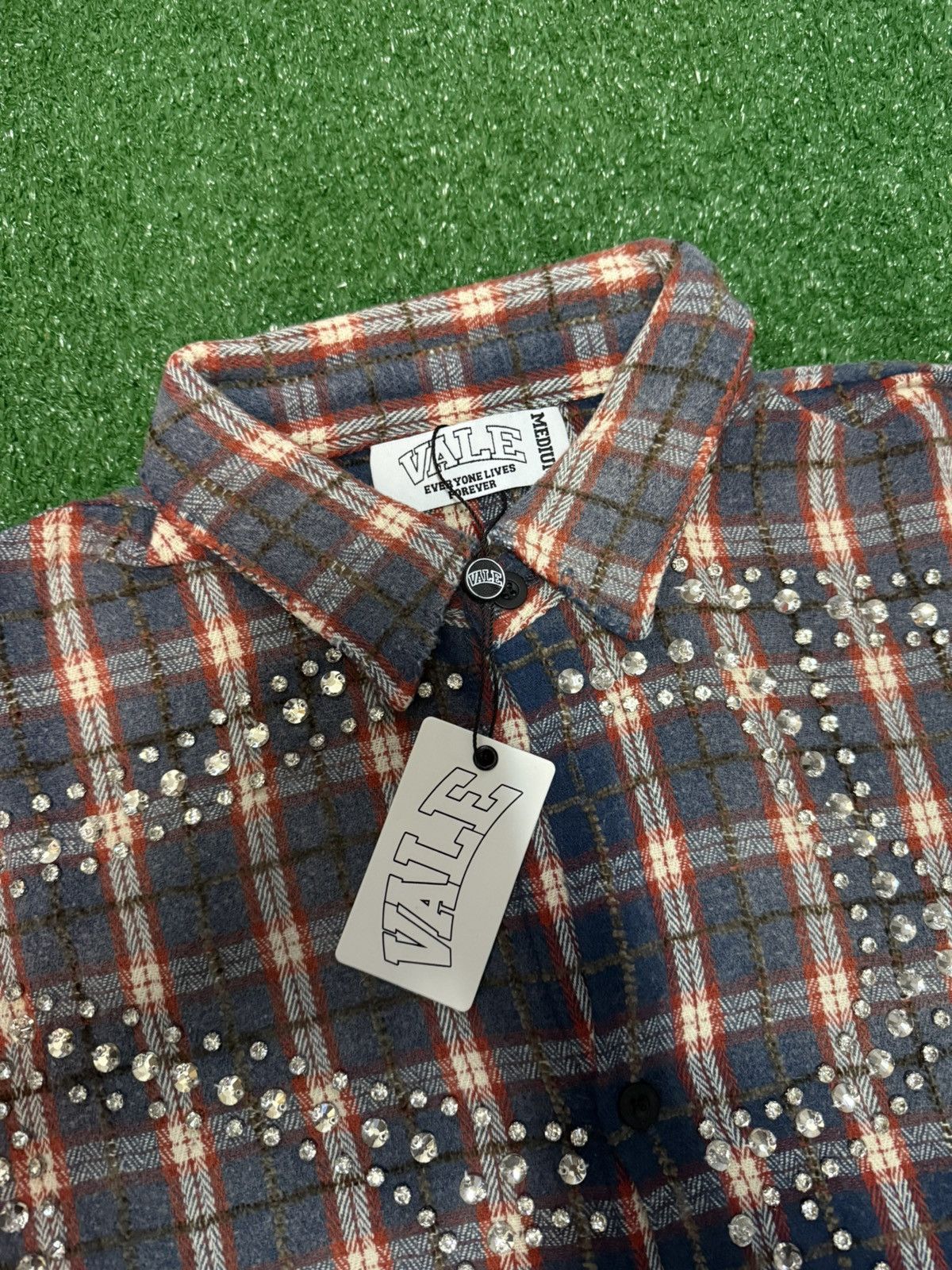 Vale Vale Spiderweb Crystal Flannel Size US M / EU 48-50 / 2 - 3 Thumbnail