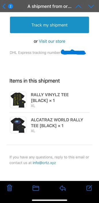 Corteiz CORTEIZ ALCATRAZ WORLD RALLY TEE [BLACK] | Grailed