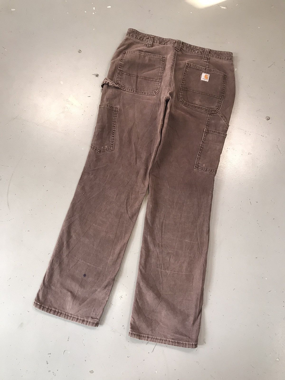 Carhartt × Vintage Vintage Carhartt b136 BRN double knee denim Size US 30 / EU 46 - 11 Thumbnail