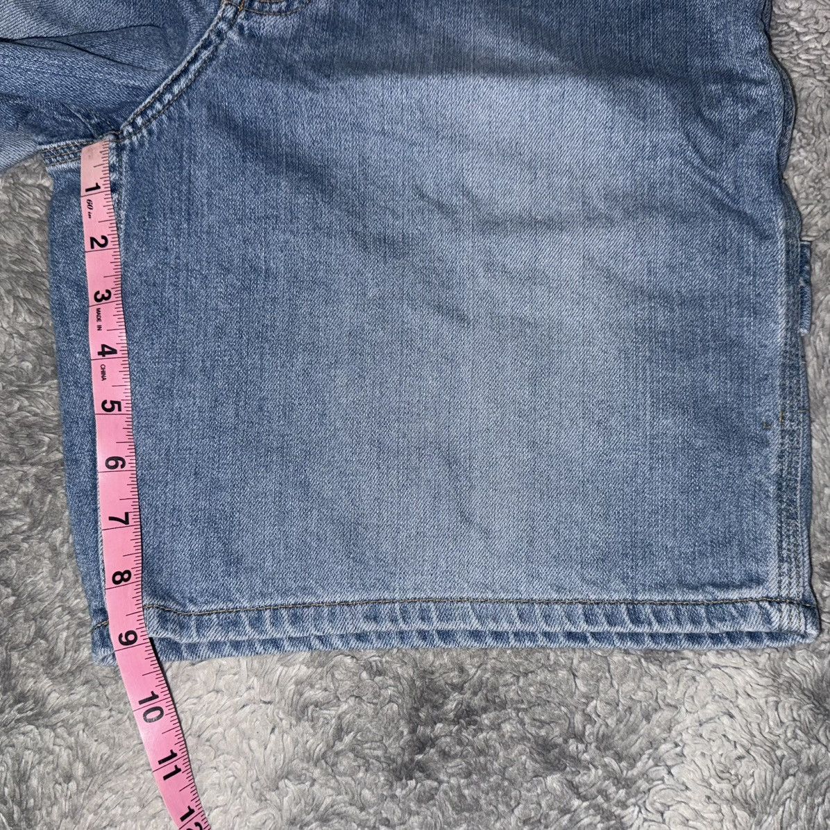 West Coast Choppers WEST COAST CHOPPERS VINTAGE DENIM/JEAN SHORTS Size US 29 - 6 Thumbnail