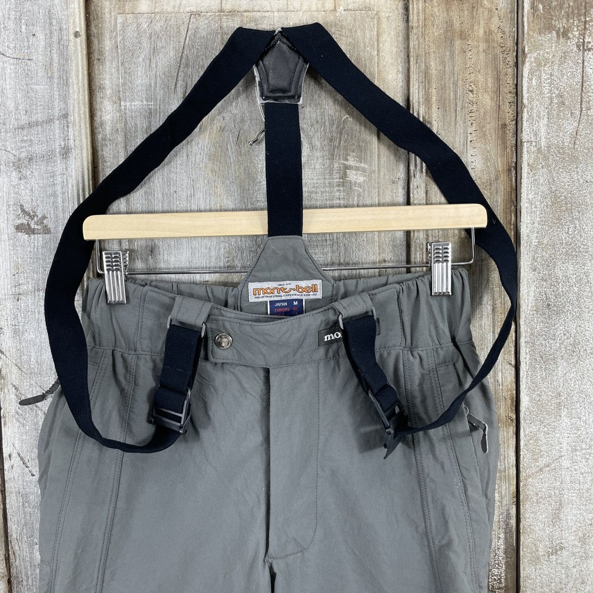 Montbell × Vintage Vintage Montbell Overalls Pants Ski Size 29" - 4 Thumbnail