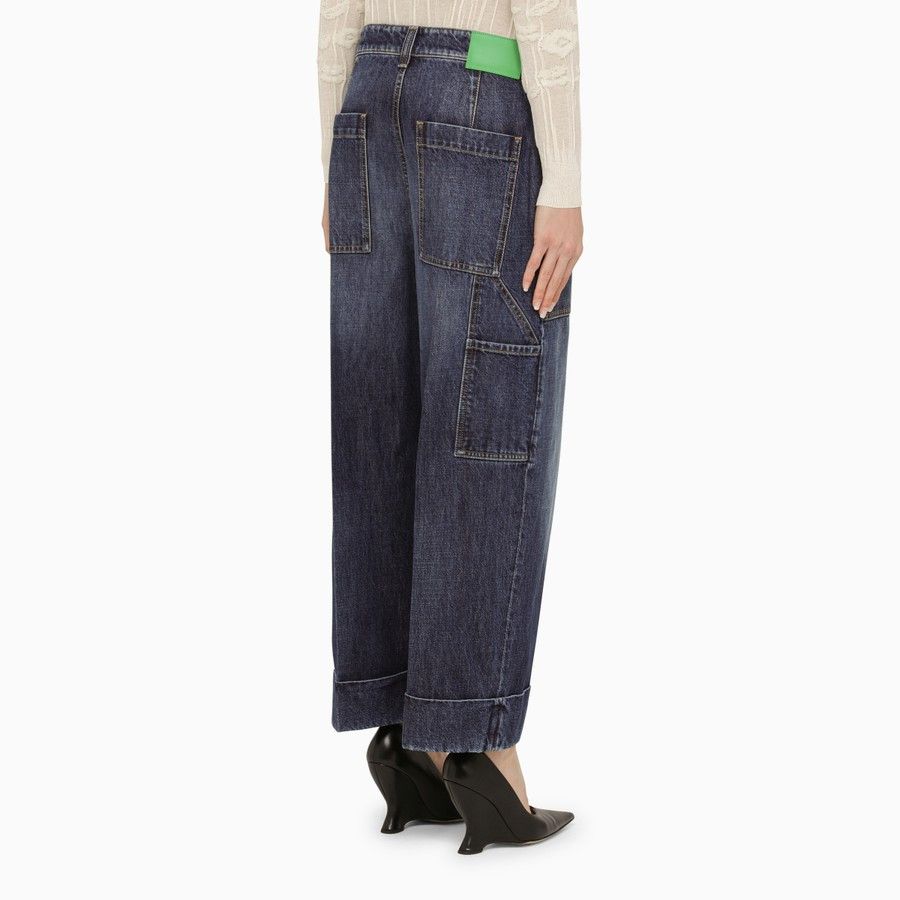 Bottega Veneta o1d2blof0824 Denim Jeans in Blue Size 27" / US 4 / IT 40 - 4 Thumbnail
