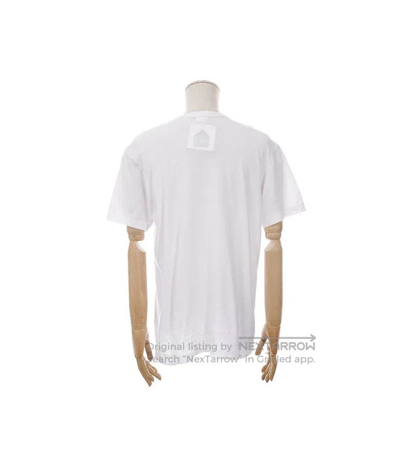 Comme des Garcons Comme Des Garcons Men's White Portrait Print Short Sleeve Size US M / EU 48-50 / 2 - 3 Thumbnail