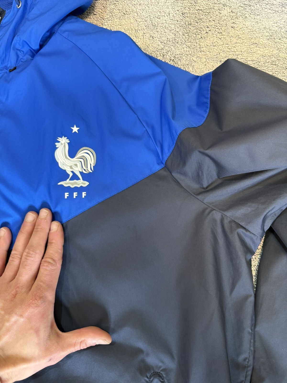 Nike Nike France Windrunner Jacket World Cup Soccer Windbreaker Size US XL / EU 56 / 4 - 20 Thumbnail