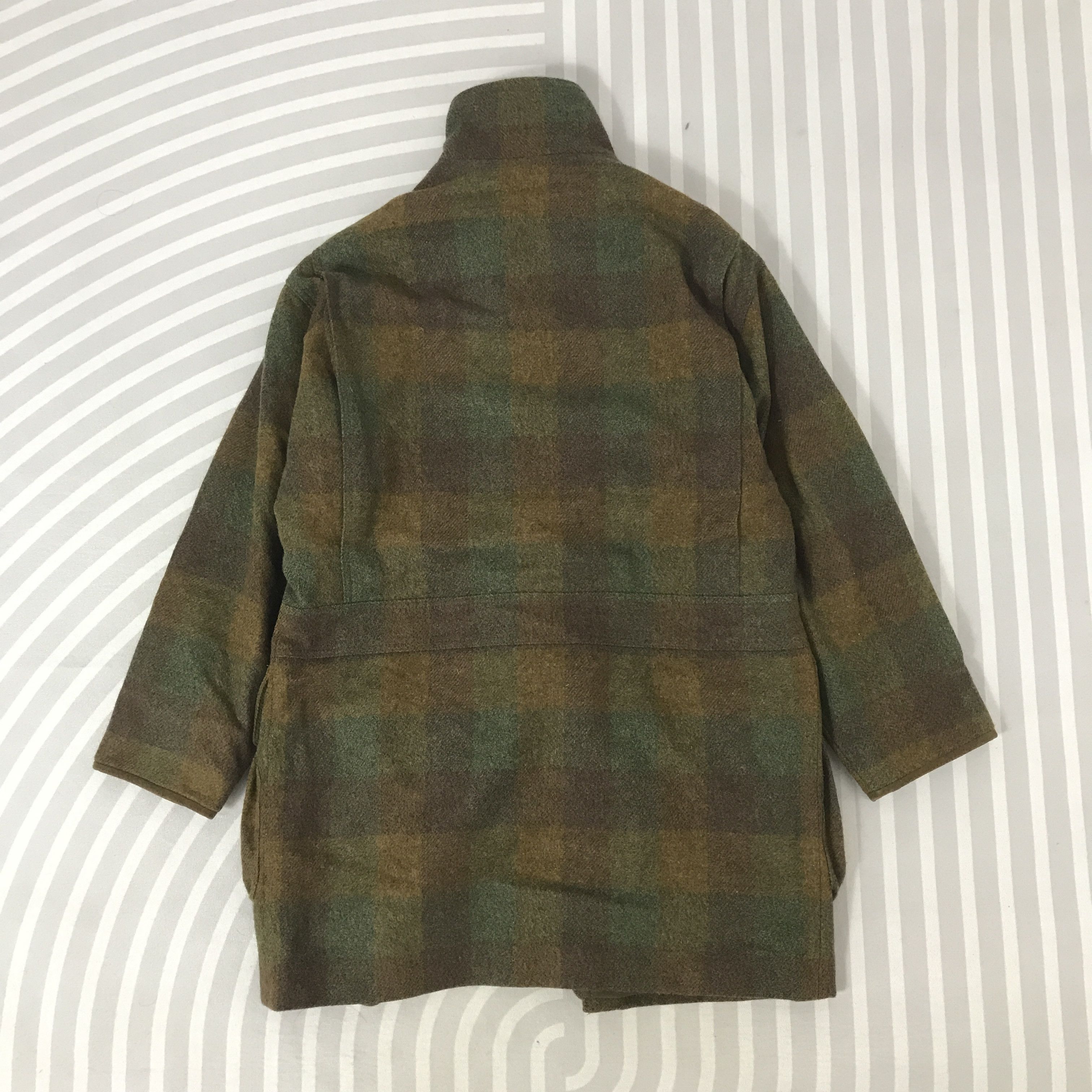 Paul Stuart Vintage Paul Stuart Wool Tartan zipper Jacket Size US S / EU 44-46 / 1 - 3 Thumbnail