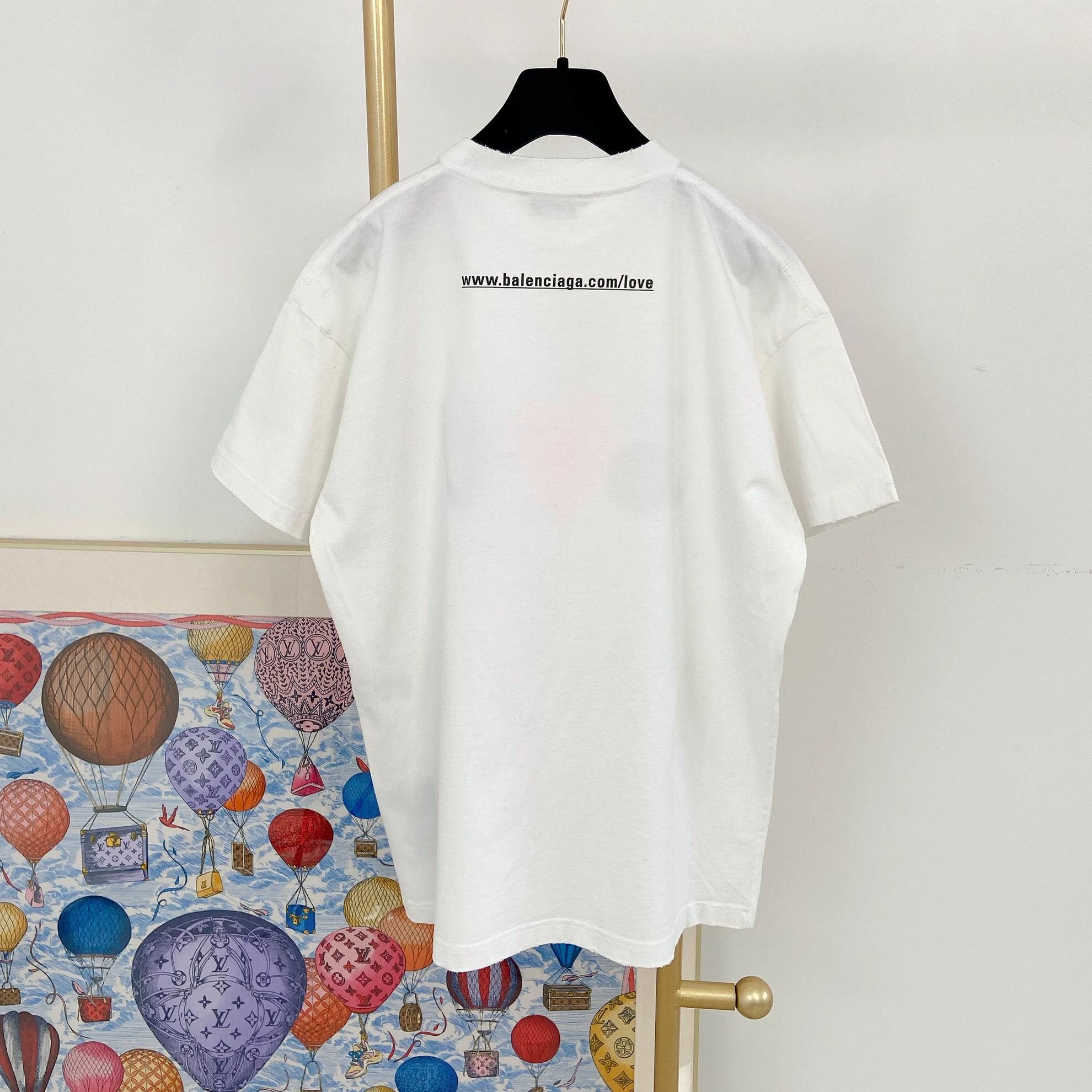 Balenciaga Balenciaga logo print short tee M 5815 Size US M / EU 48-50 / 2 - 2 Thumbnail