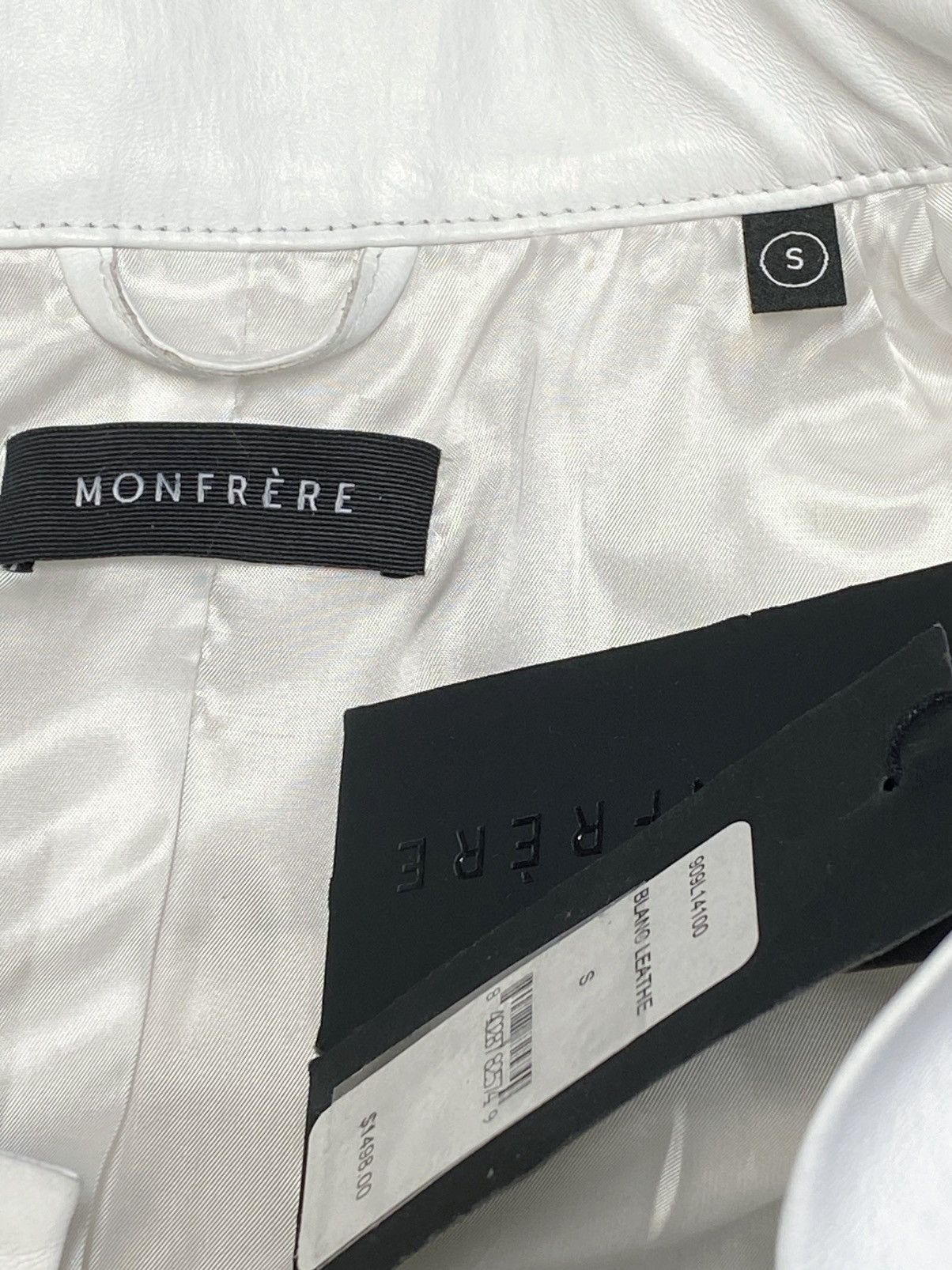 MONFRERE Monfrère Dean Leather Trucker Jacket size S Size US S / EU 44-46 / 1 - 14 Thumbnail