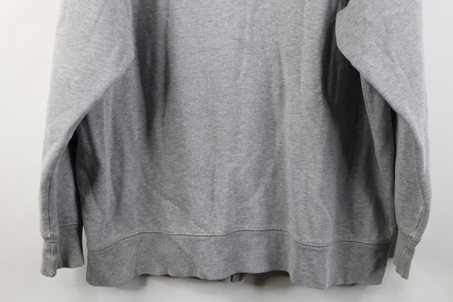 Vintage Vintage 90s Y2K Streetwear Full Zip Hoodie Sweatshirt Gray Size US XXL / EU 58 / 5 - 16 Thumbnail