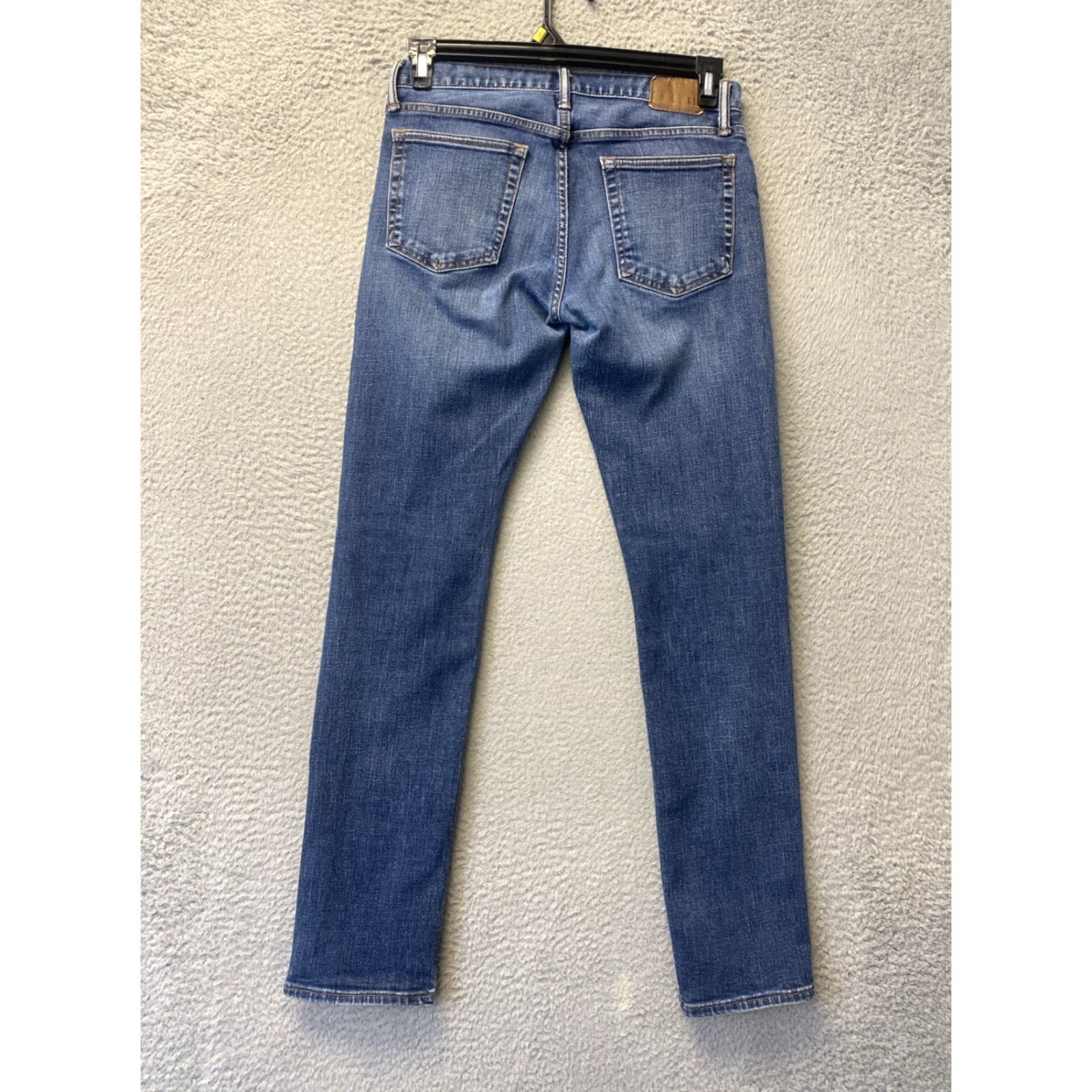 Gap GAP Slim Fit Jeans Mens 29X32 Light Wash Blue Straight Denim USA Size US 29 - 7 Thumbnail