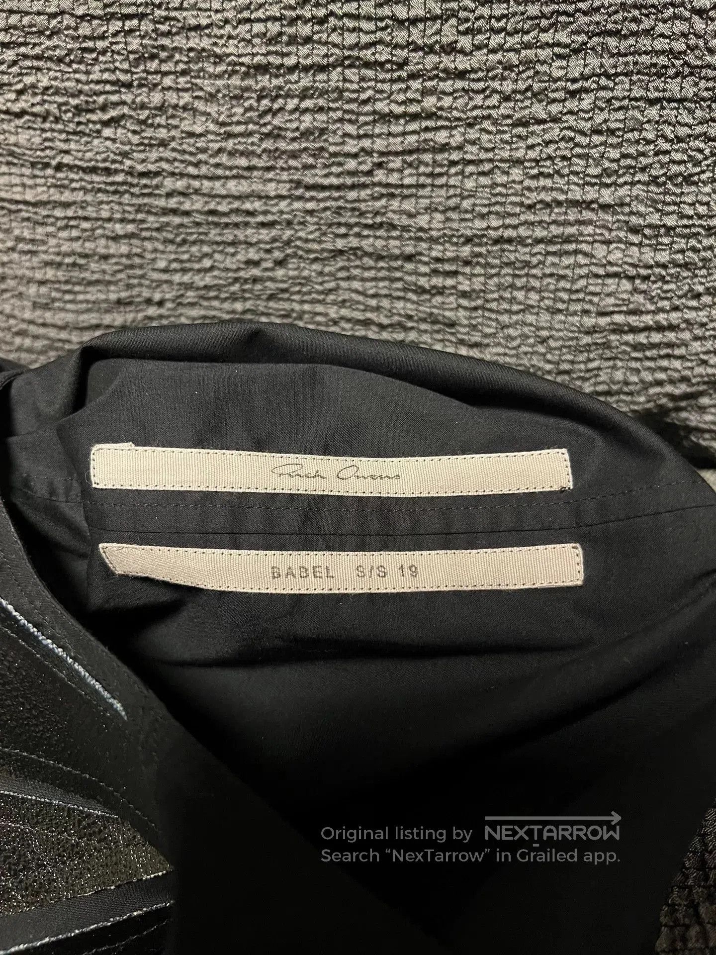 Rick Owens Rick Owens 19ss Unique Short Sleeve Top. Size US M / EU 48-50 / 2 - 9 Thumbnail