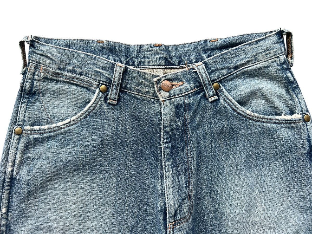 Wrangler Vintage Wrangler Distressed Denim Wide Baggy Jeans 30x30 Size US 30 / EU 46 - 7 Thumbnail
