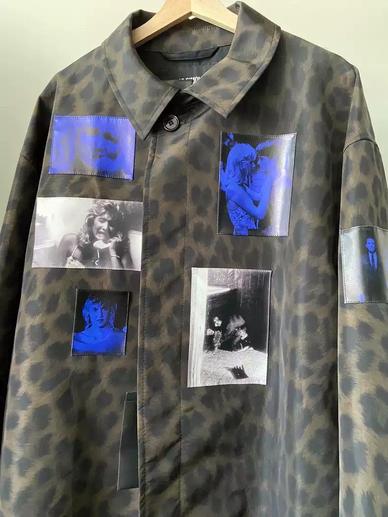 Raf Simons Raf Simons Show patch leopard coat-2506 Size US L / EU 52-54 / 3 - 2 Thumbnail