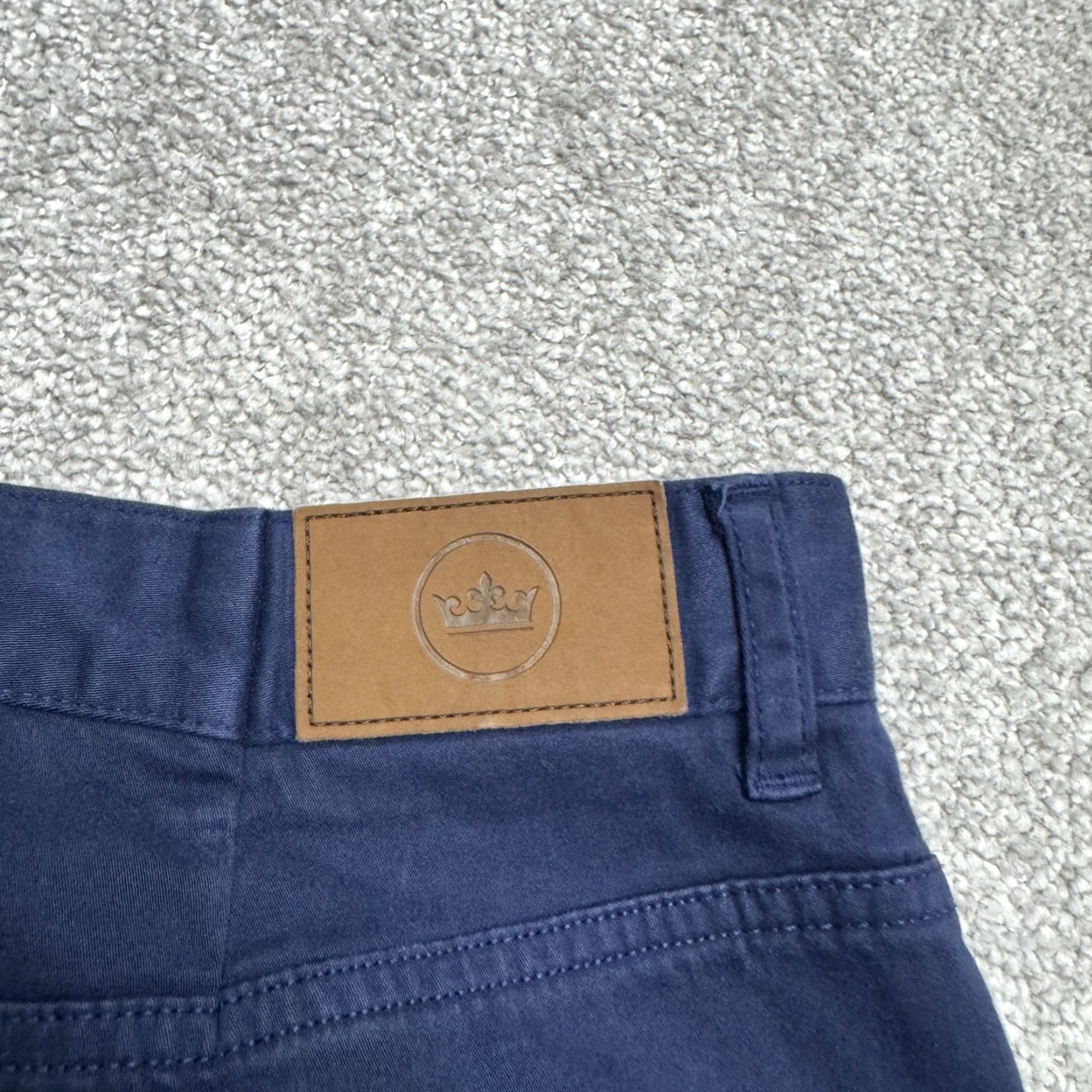 Peter Millar VINTAGE Peter Millar Men's Chino Pants Regular Fit Straight Leg Blue 28 Inseam Casual Business Size US 36 / EU 52 - 4 Thumbnail