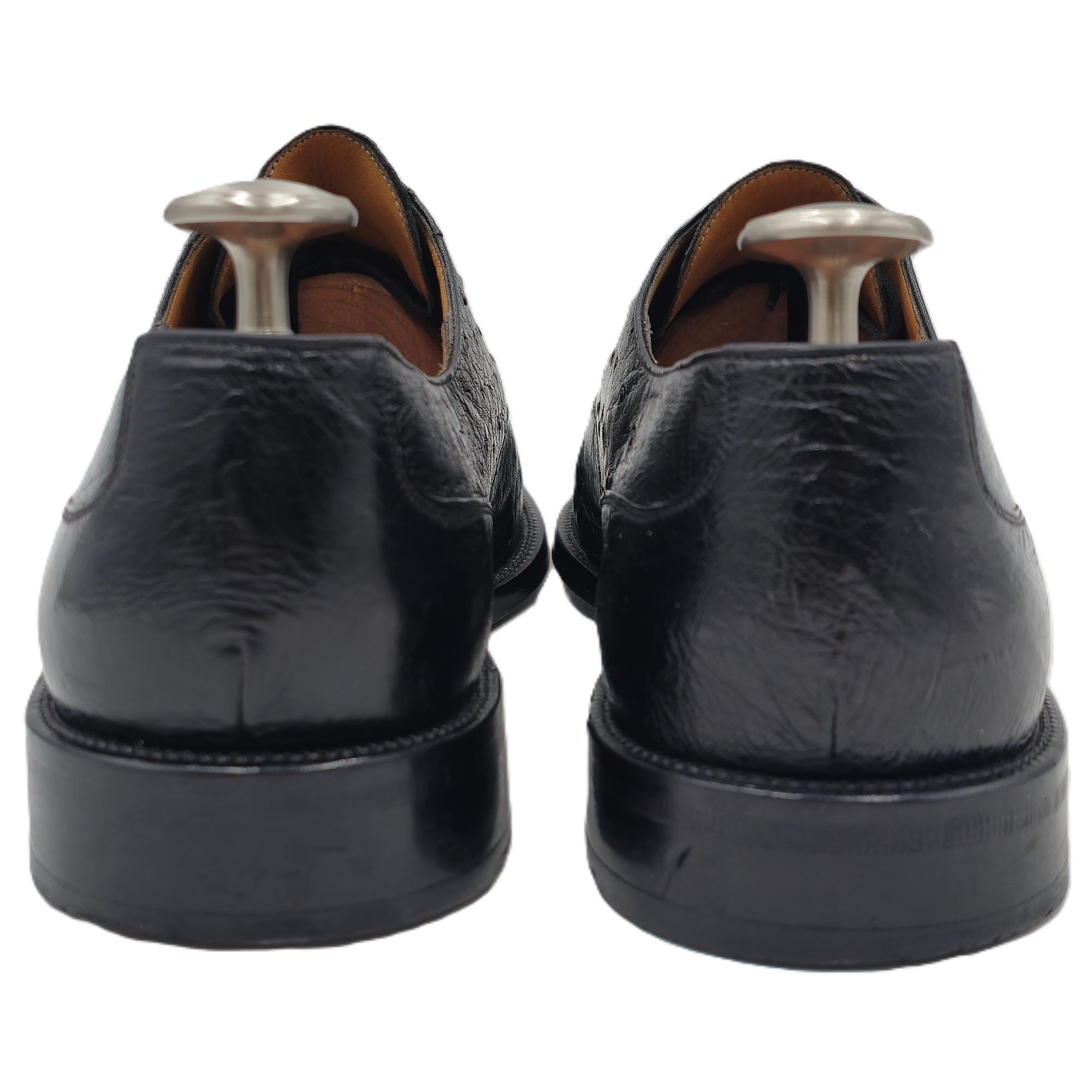 Mezlan Mezlan Platinum Exotic Full Quill Ostrich Dress Shoes 11.5 Size US 11.5 / EU 44-45 - 7 Thumbnail
