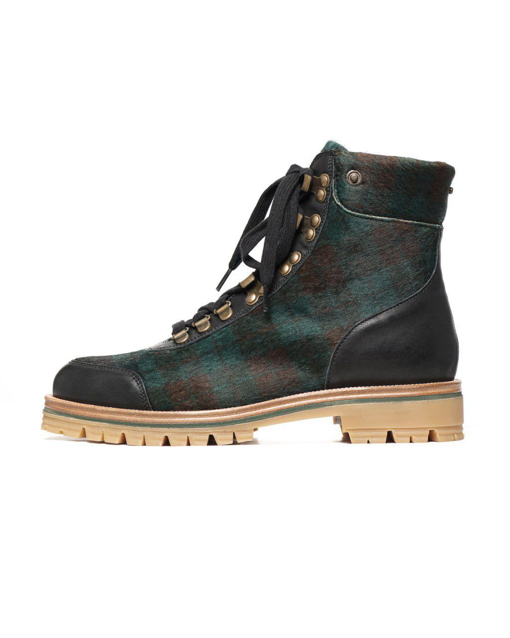 MR&MRS Women’s Luxury Fur & Leather Pedule Boots