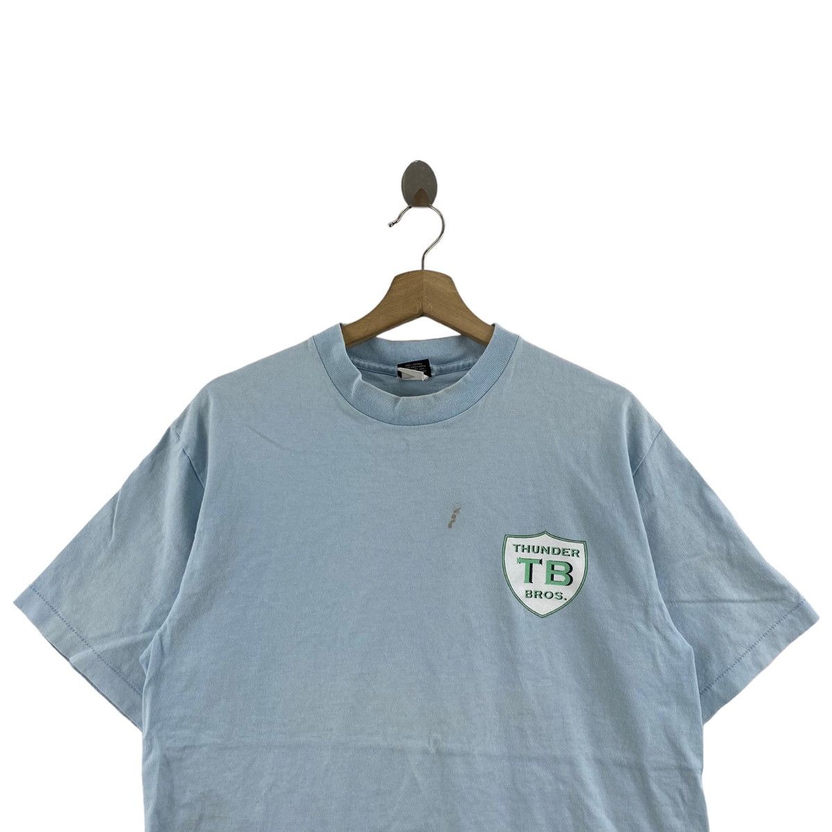 Vintage Vintage 90s THUNDER TB BROS. Usa Brand Big Logo Print Light Size US L / EU 52-54 / 3 - 4 Thumbnail