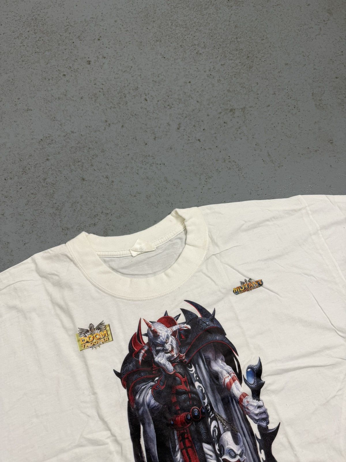 The Game Vintage 1995 Mega Dive Super Nintendo Doom Trooper Tee Size US XXL / EU 58 / 5 - 3 Thumbnail