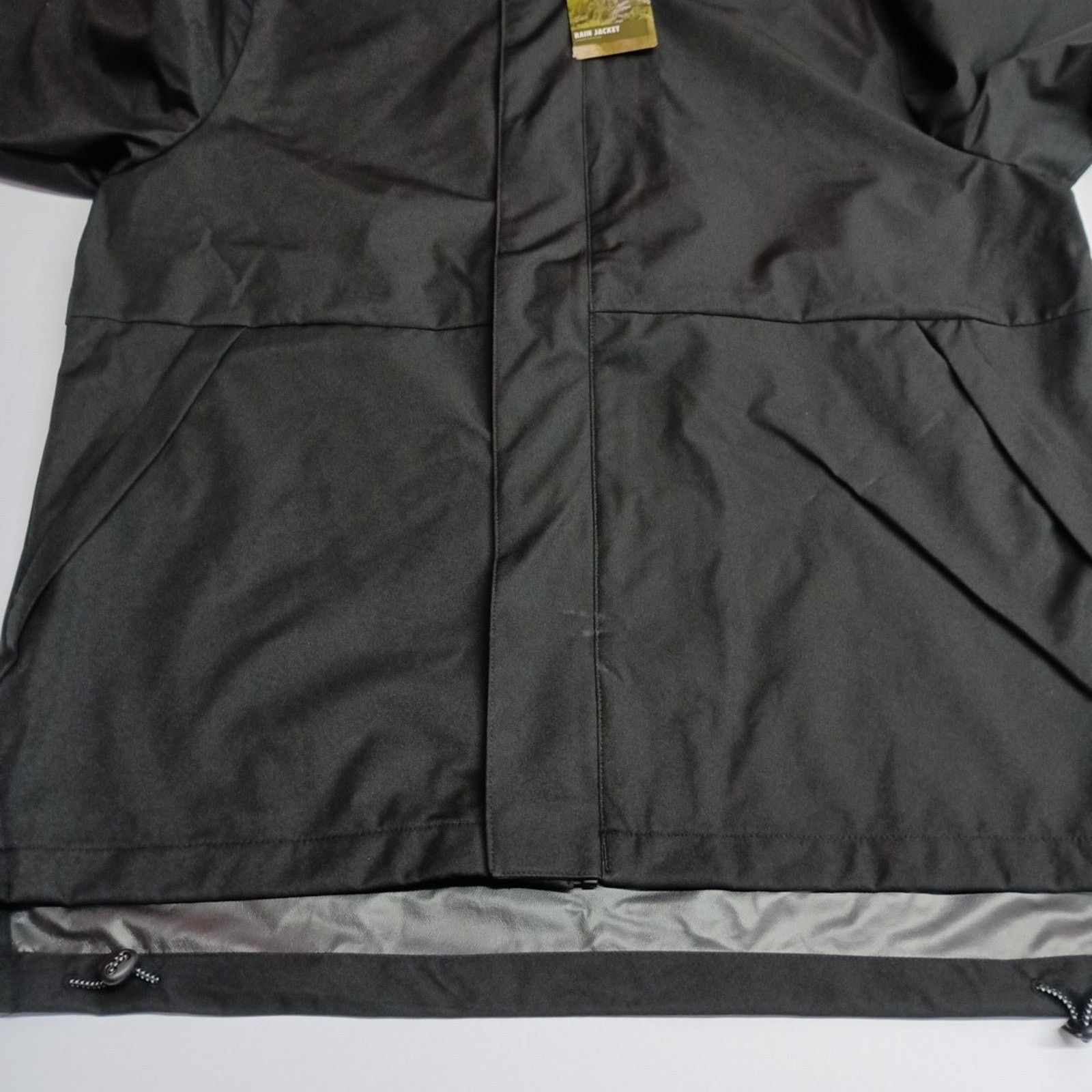 Other Ozark Trail Rain Jacket Men's Size L Black Waterproof Hood Size US L / EU 52-54 / 3 - 3 Thumbnail