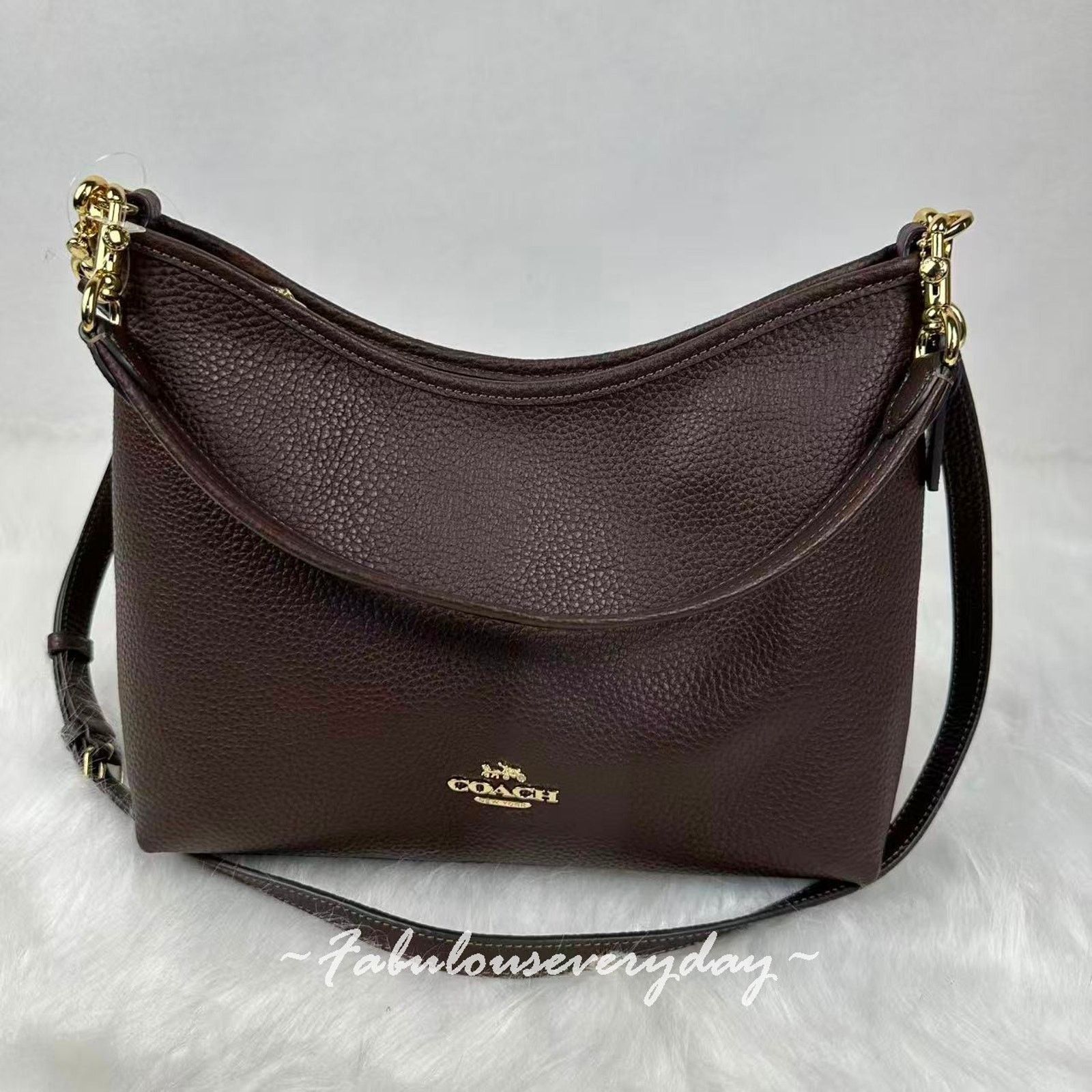 Coach Coach Laurel Shoulder Bag Crossbody Leather/Gold/Maple CR148 Size ONE SIZE - 1 Thumbnail