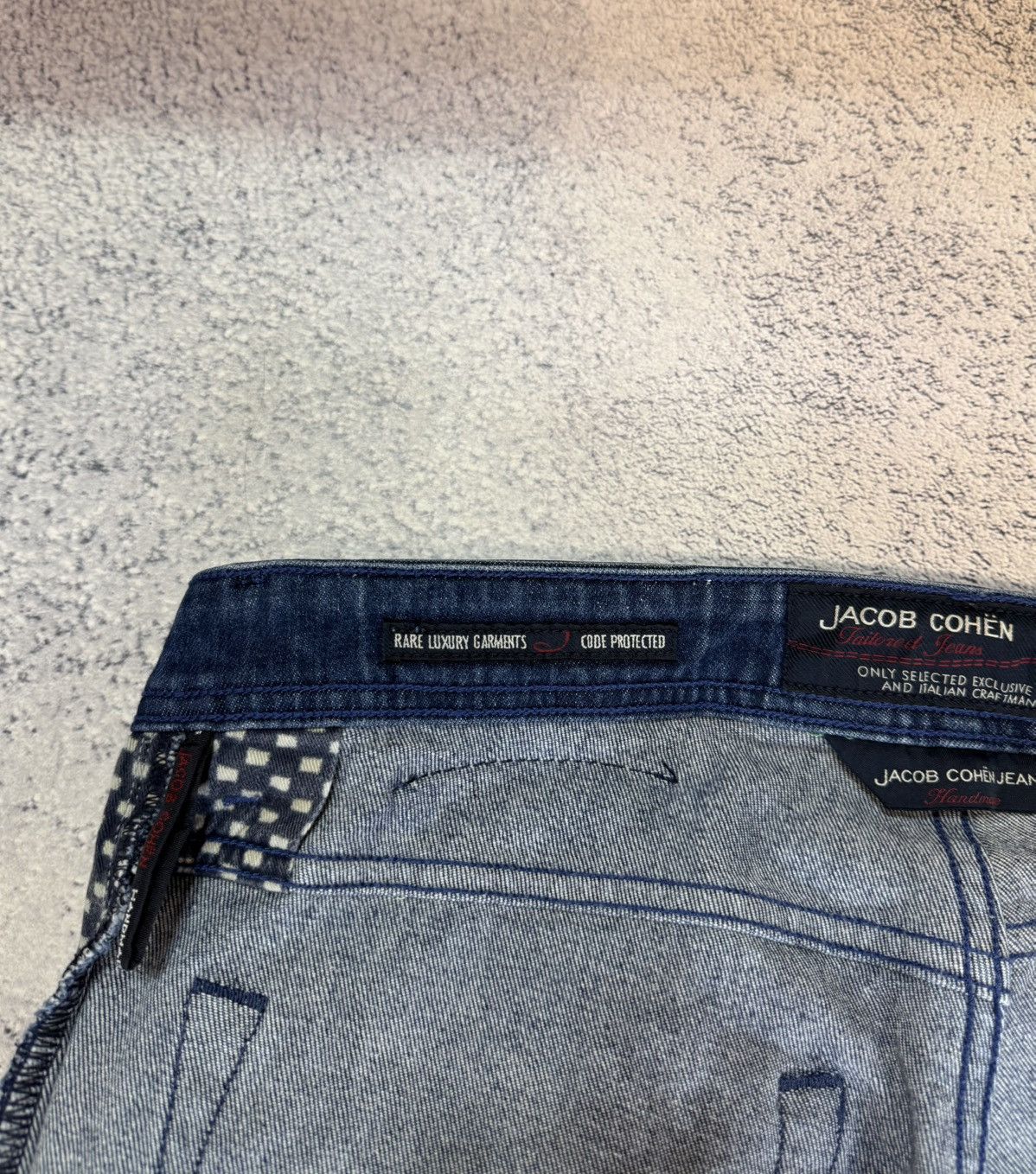 Jacob Cohen Jacob Cohen J622 Comfort Jeans 33 Handmade Dark Wash Denim Size US 33 - 22 Thumbnail