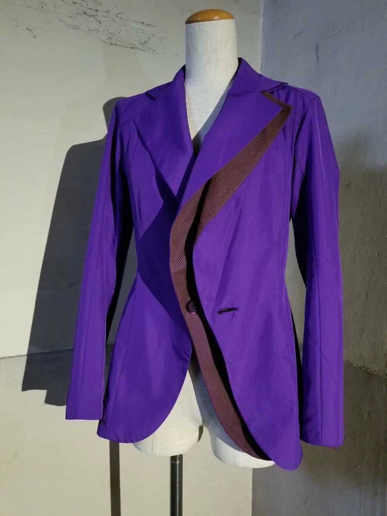 Comme des Garcons Comme Des Garcons Purple Retro Design Jacket Size M / US 6-8 / IT 42-44 - 1 Thumbnail