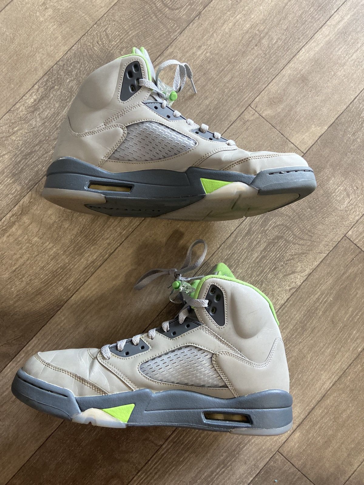 Jordan Brand Jordan 5 green beans Size US 12 / EU 45 - 1 Thumbnail