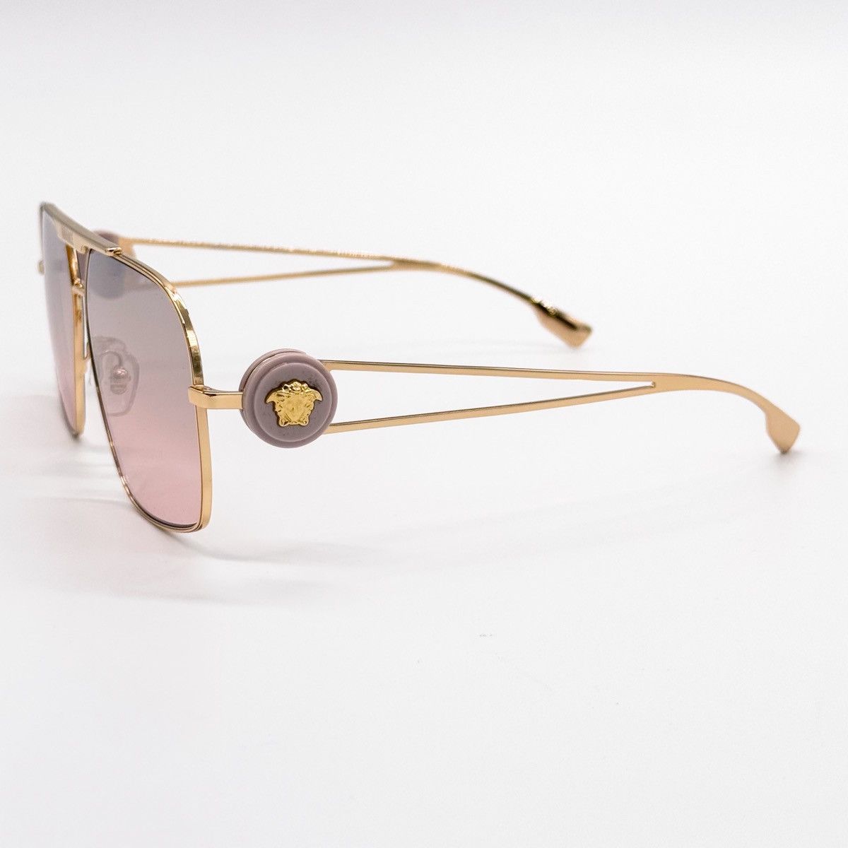 Versace NEW VERSACE MOD 2269 1002/7E GOLD VE2269 10027E SUNGLASSES Size ONE SIZE - 6 Thumbnail