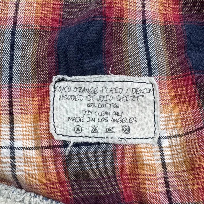 Greg Lauren GREG LAUREN Patchwork hooded sweatshirt 2503-Nextarrow Size US M / EU 48-50 / 2 - 4 Thumbnail