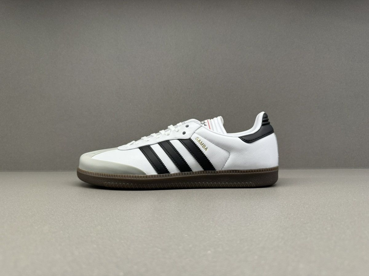 Adidas × Bape Adidas Samba Bape White Black Gum Size US 9 / EU 42 - 5 Thumbnail