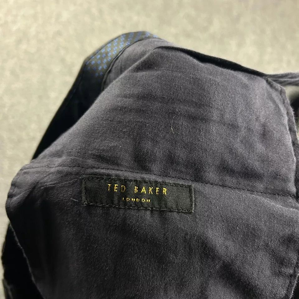 Ted Baker Ted Baker Pants Mens 40R 32" Inseam Gray Slacks Tapered Leg Size US 40 / EU 56 - 7 Thumbnail