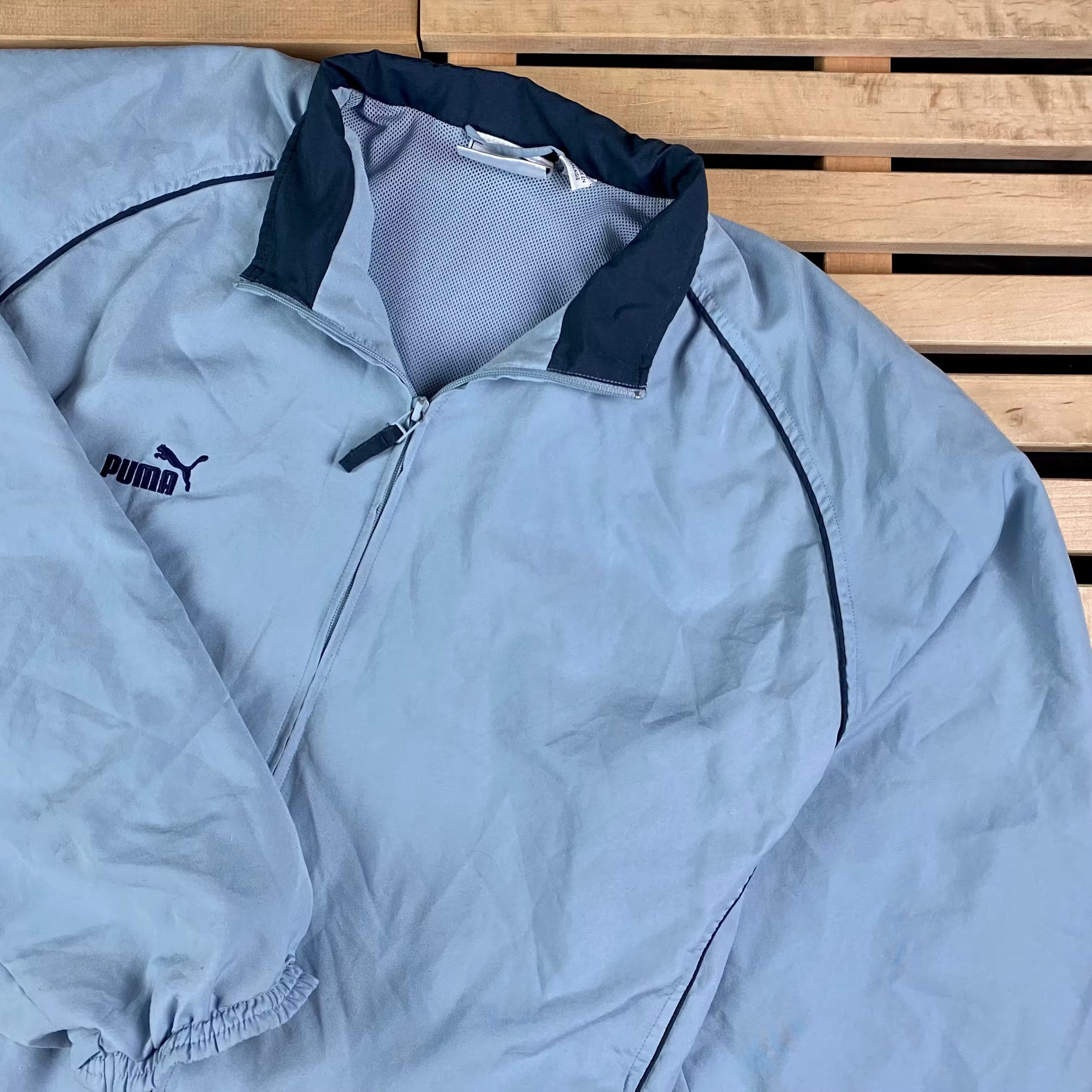 Puma × Vintage Mens Bomber Jacket Puma Vintage Size XXL Size US XXL / EU 58 / 5 - 2 Thumbnail
